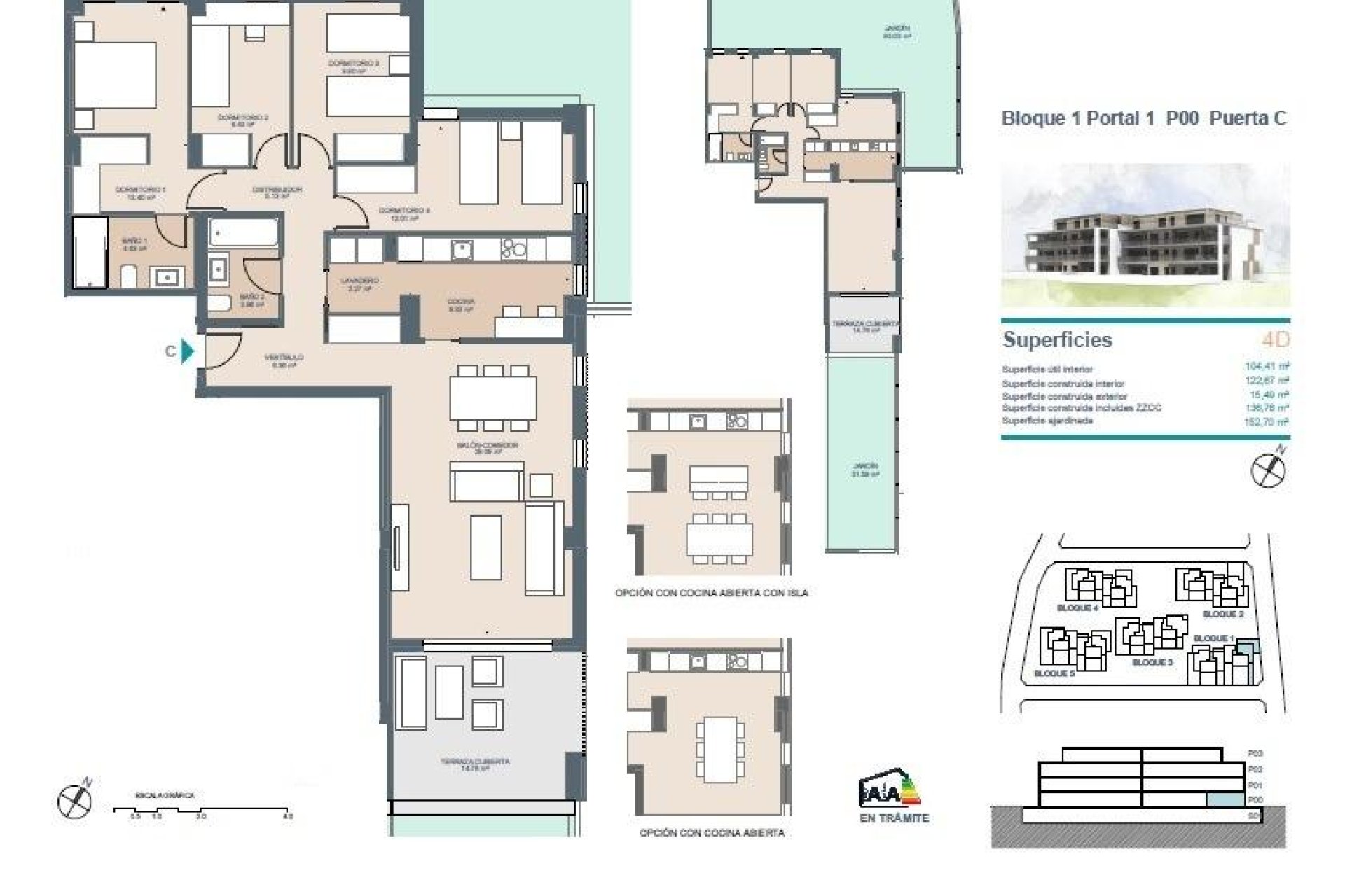 Obra nueva - Ground floor apartment -
Godella - Campolivar
