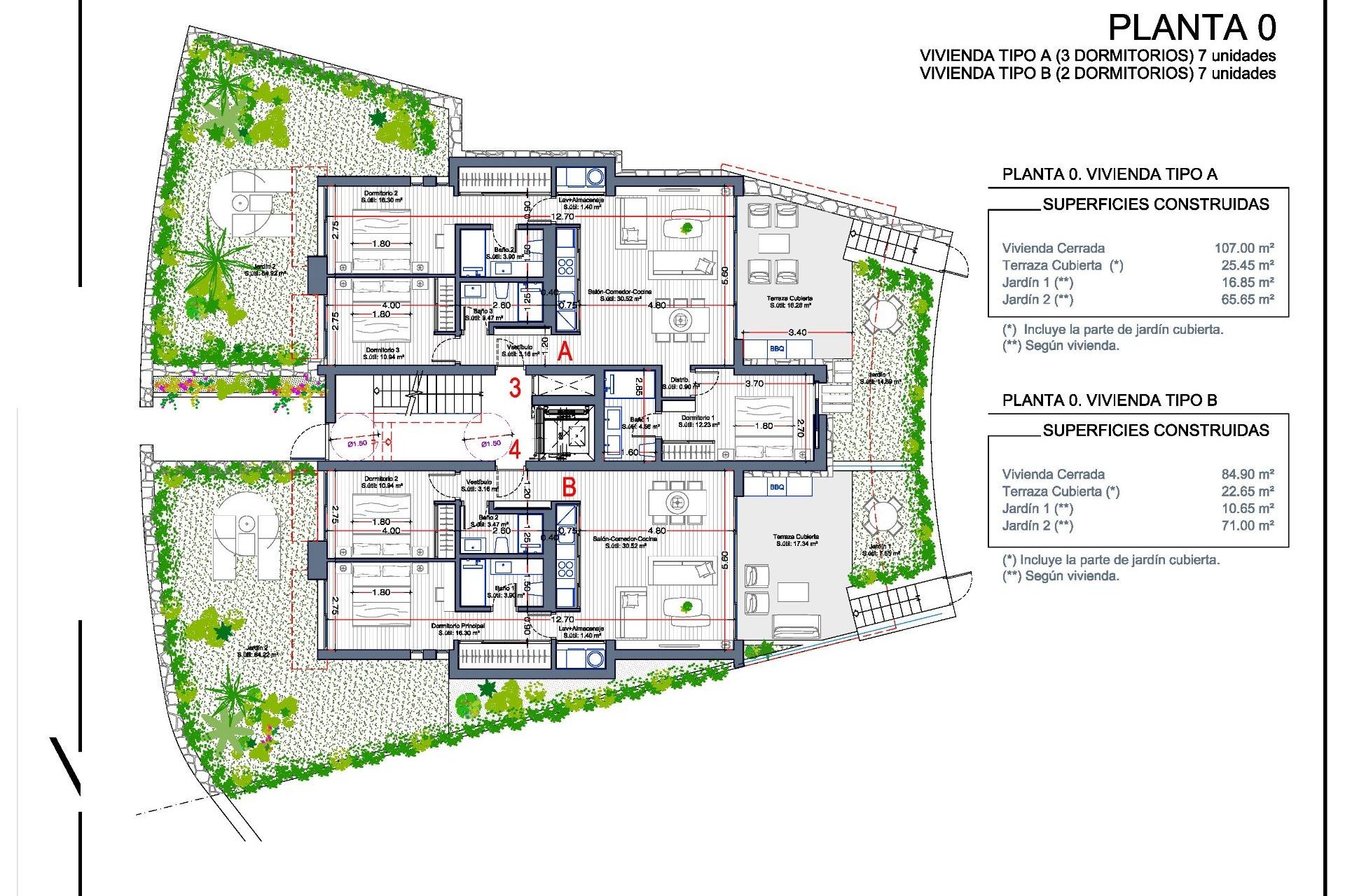 Obra nueva - Ground floor apartment -
La Manga Club