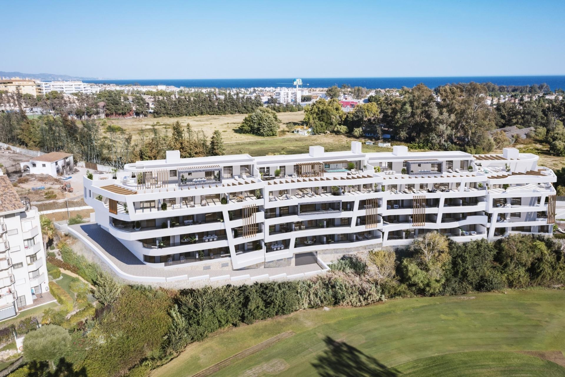 Obra nueva - Ground floor apartment -
Marbella - Guadalmina Alta