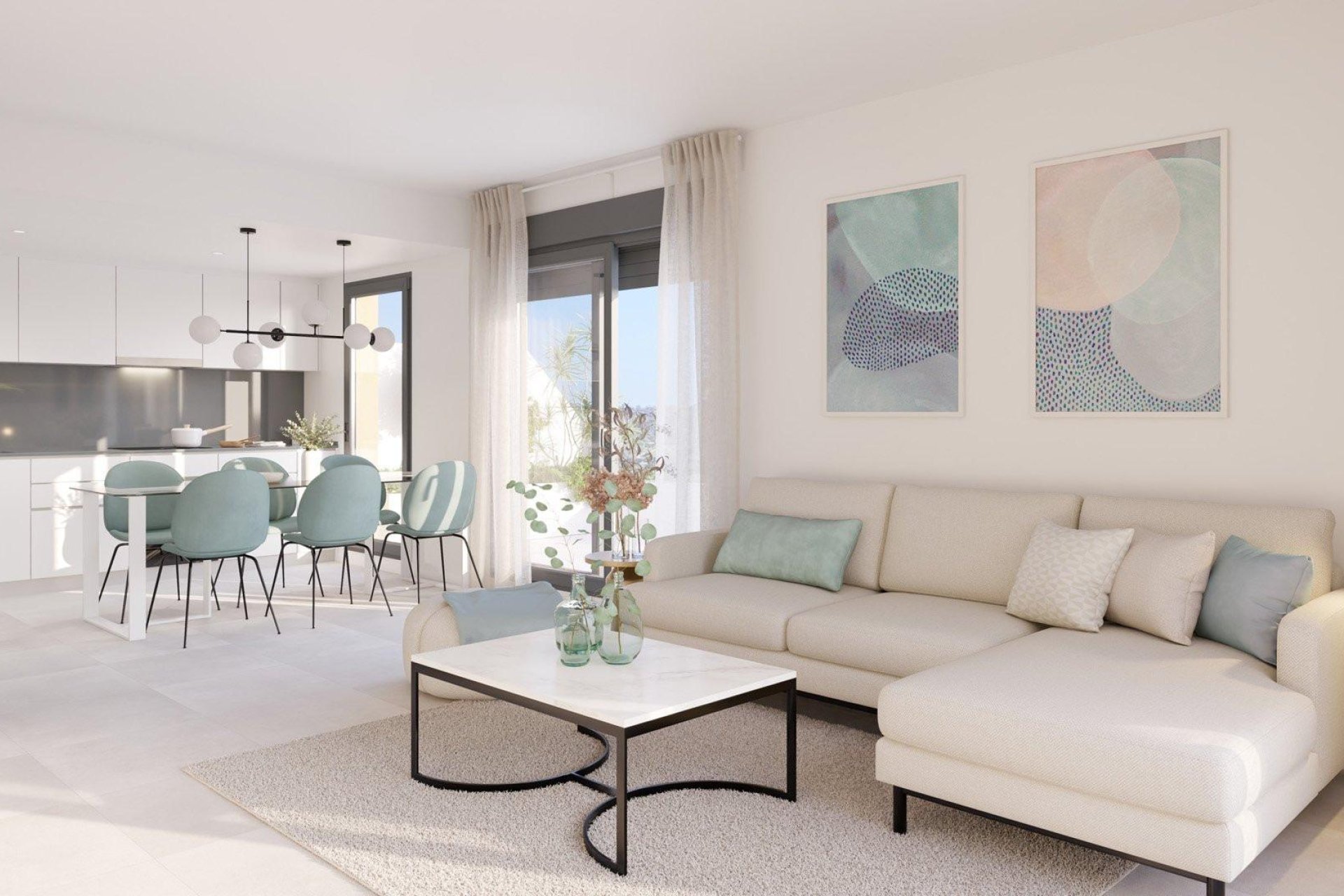 Obra nueva - Ground floor apartment -
Mijas - Calanova Golf