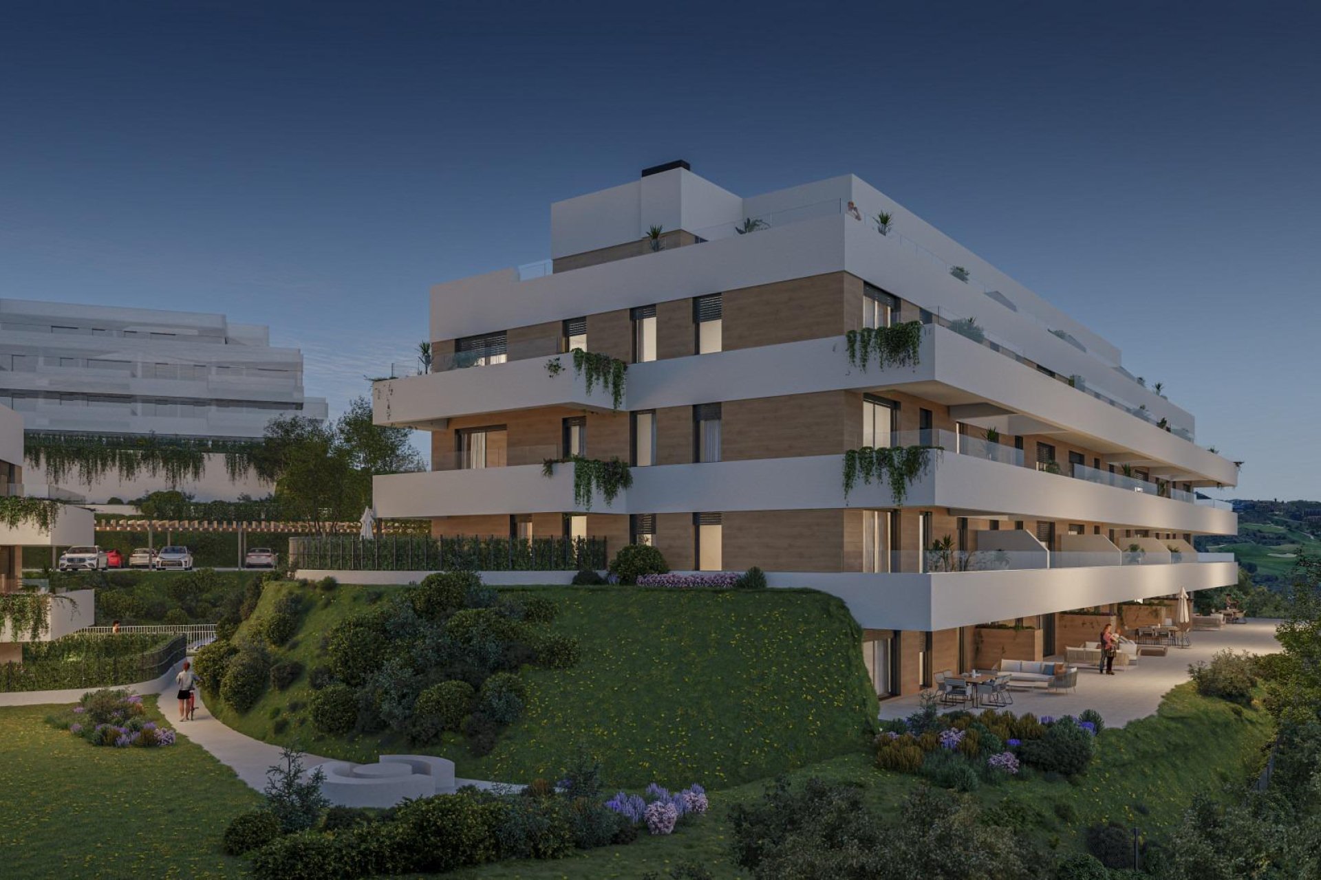 Obra nueva - Ground floor apartment -
Mijas - Calanova Golf