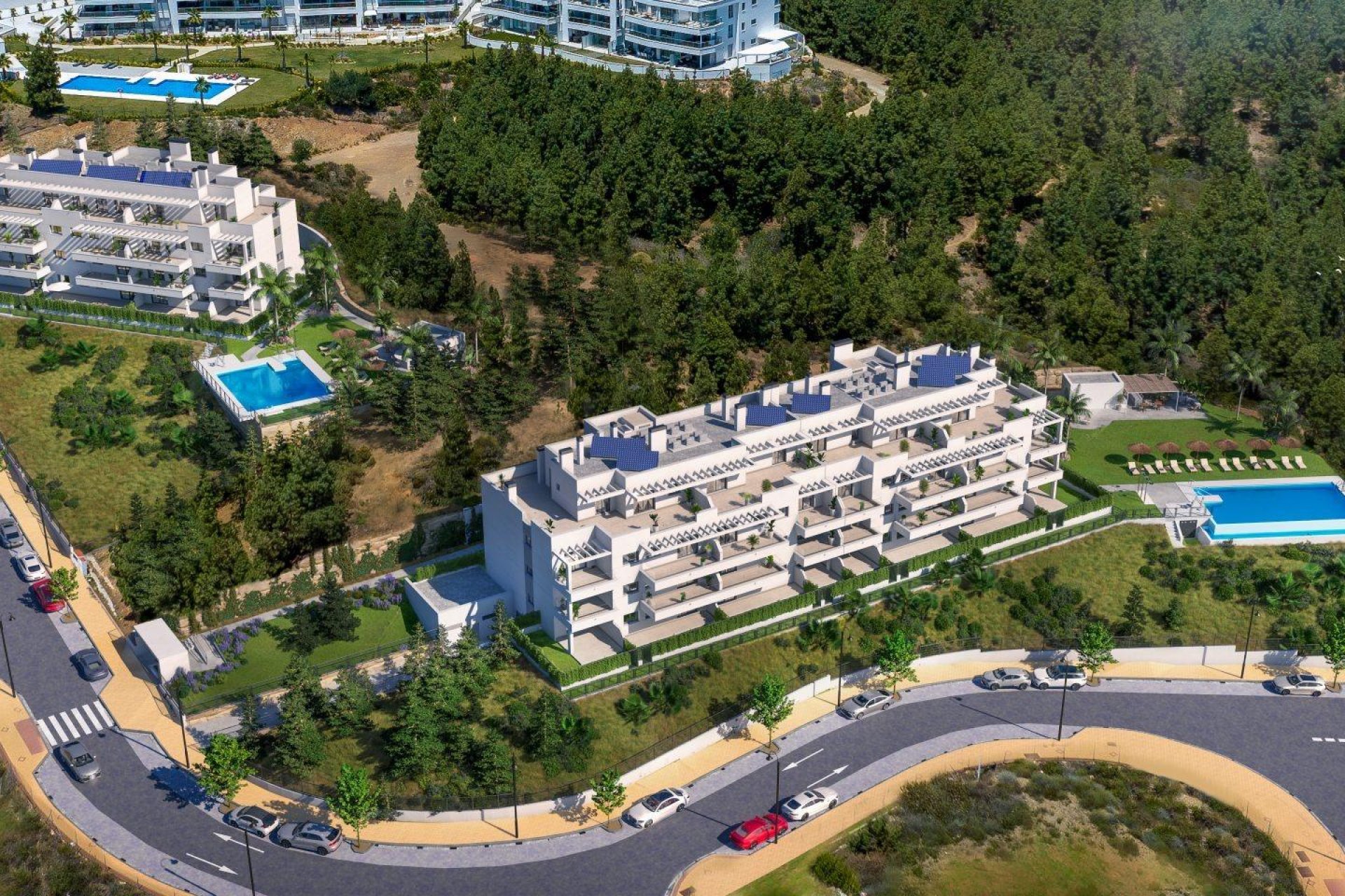 Obra nueva - Ground floor apartment -
Mijas - El Chaparral
