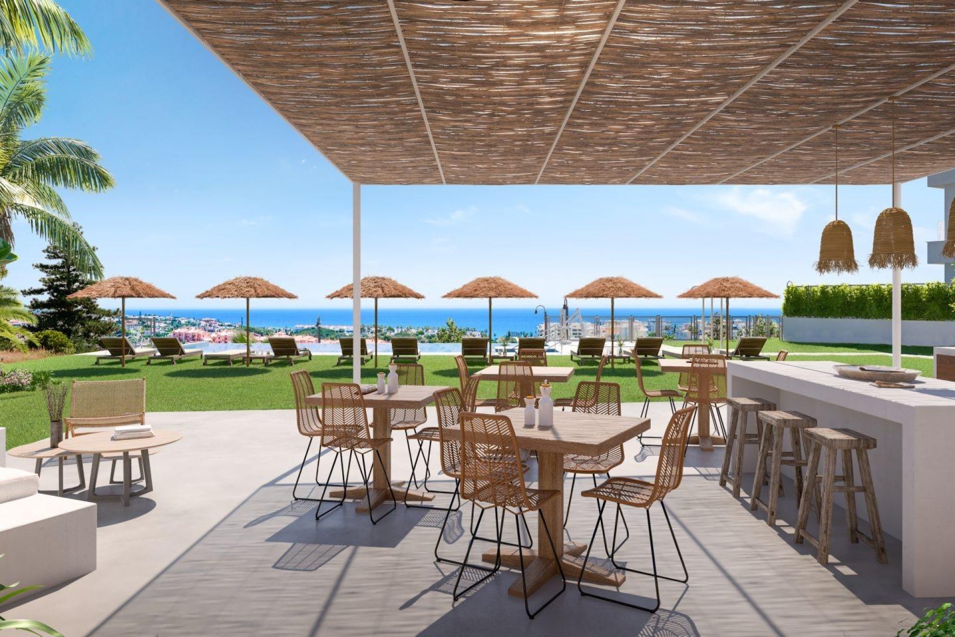 Obra nueva - Ground floor apartment -
Mijas - El Chaparral