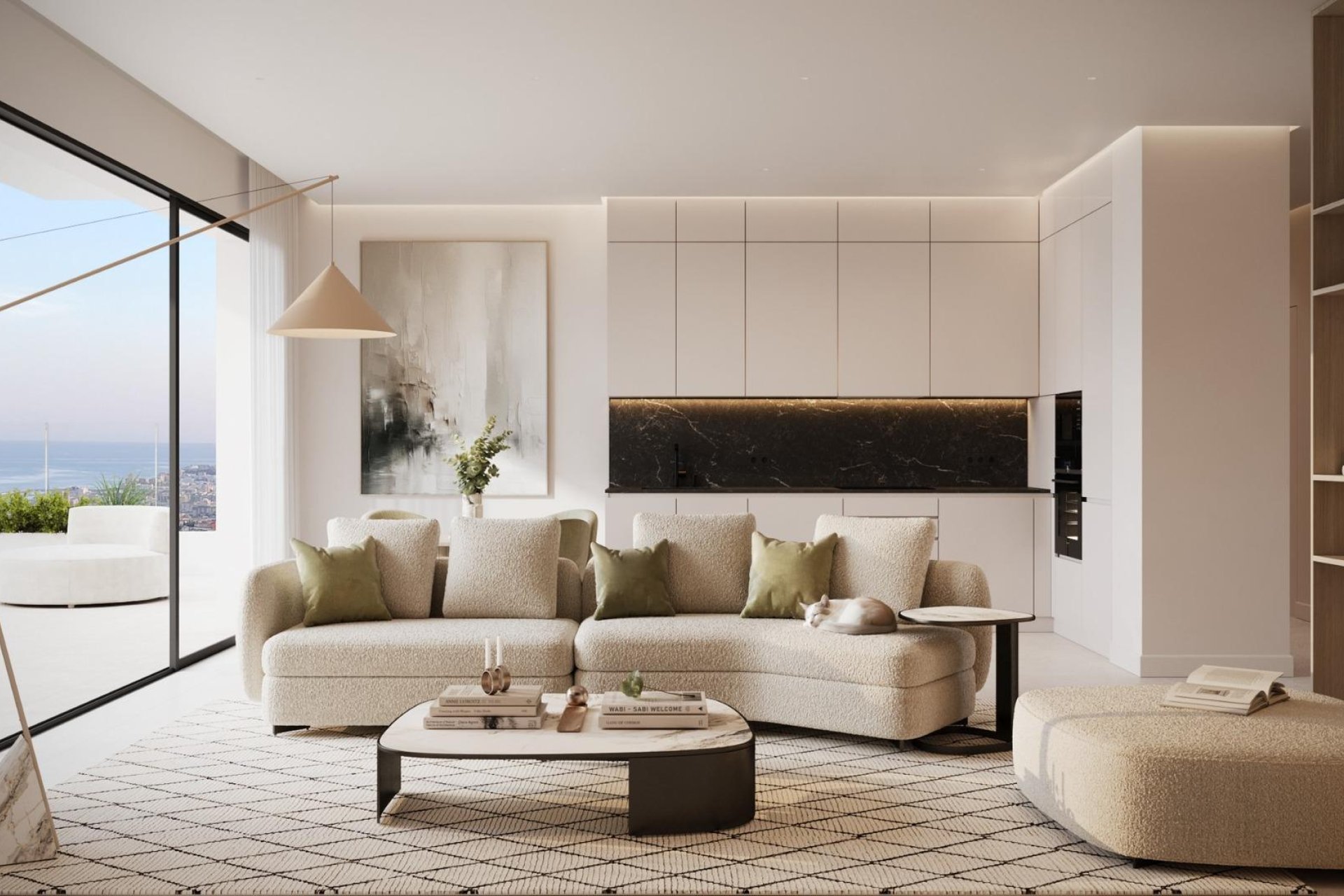 Obra nueva - Ground floor apartment -
Mijas - La Capellania