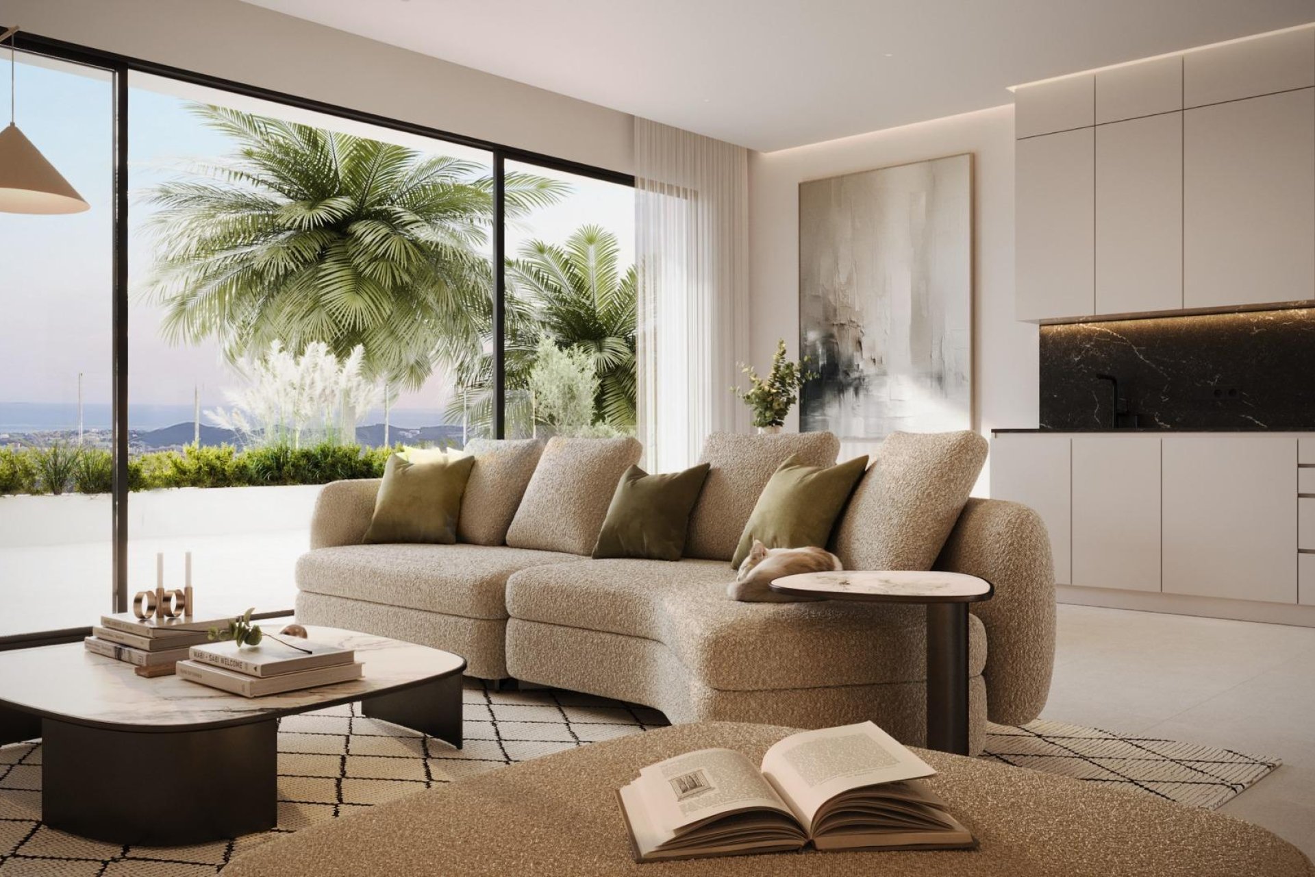 Obra nueva - Ground floor apartment -
Mijas - La Capellania