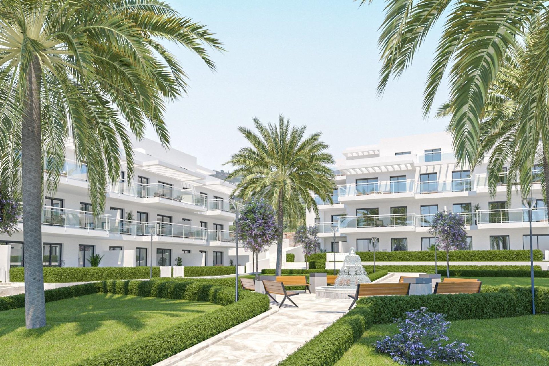 Obra nueva - Ground floor apartment -
Mijas - Lagar Martell