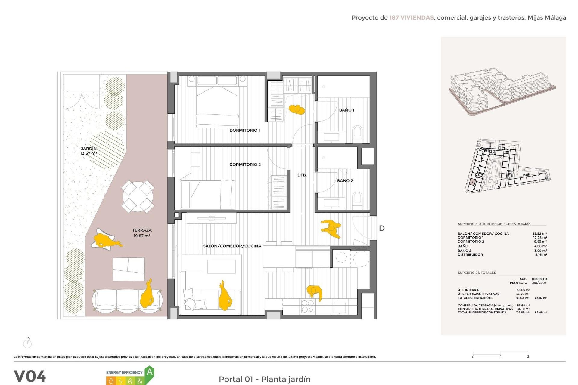 Obra nueva - Ground floor apartment -
Mijas - pueblo