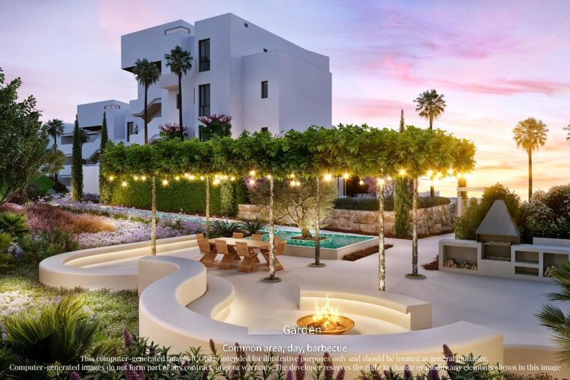 Obra nueva - Ground floor apartment -
Ojen - Palo Alto