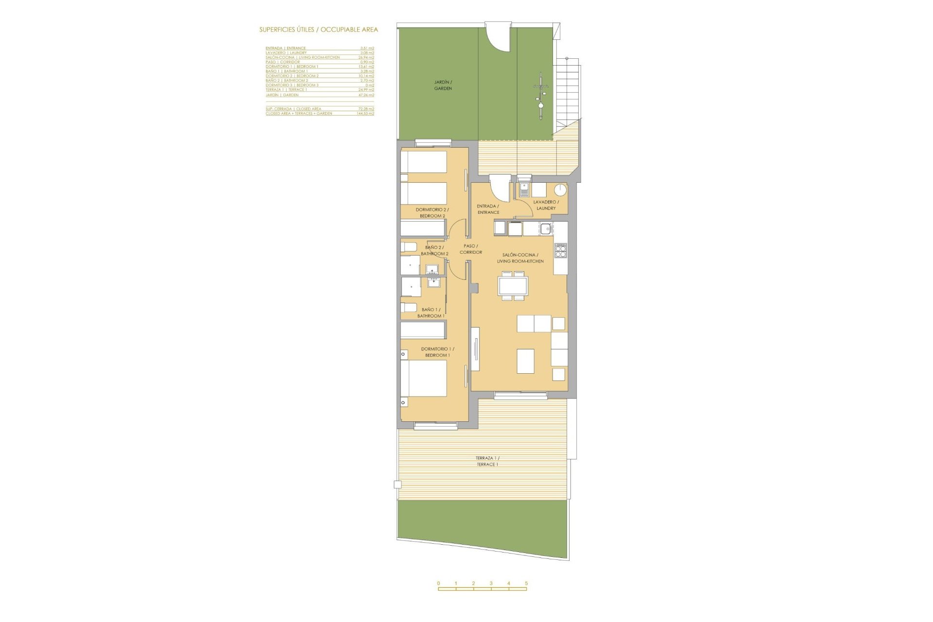 Obra nueva - Ground Floor Bungalow -
Orihuela - Vistabella Golf