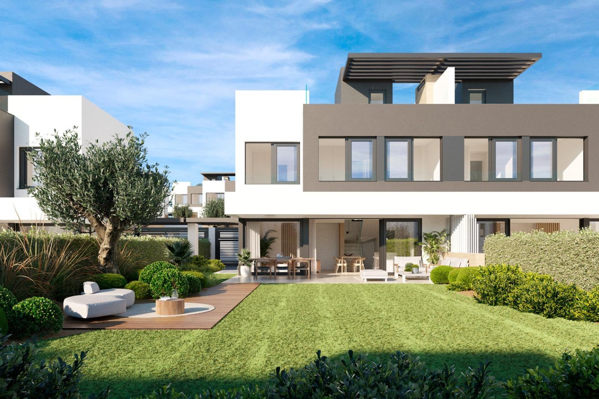 Obra nueva - Semidetached -
Estepona - Atalaya Golf