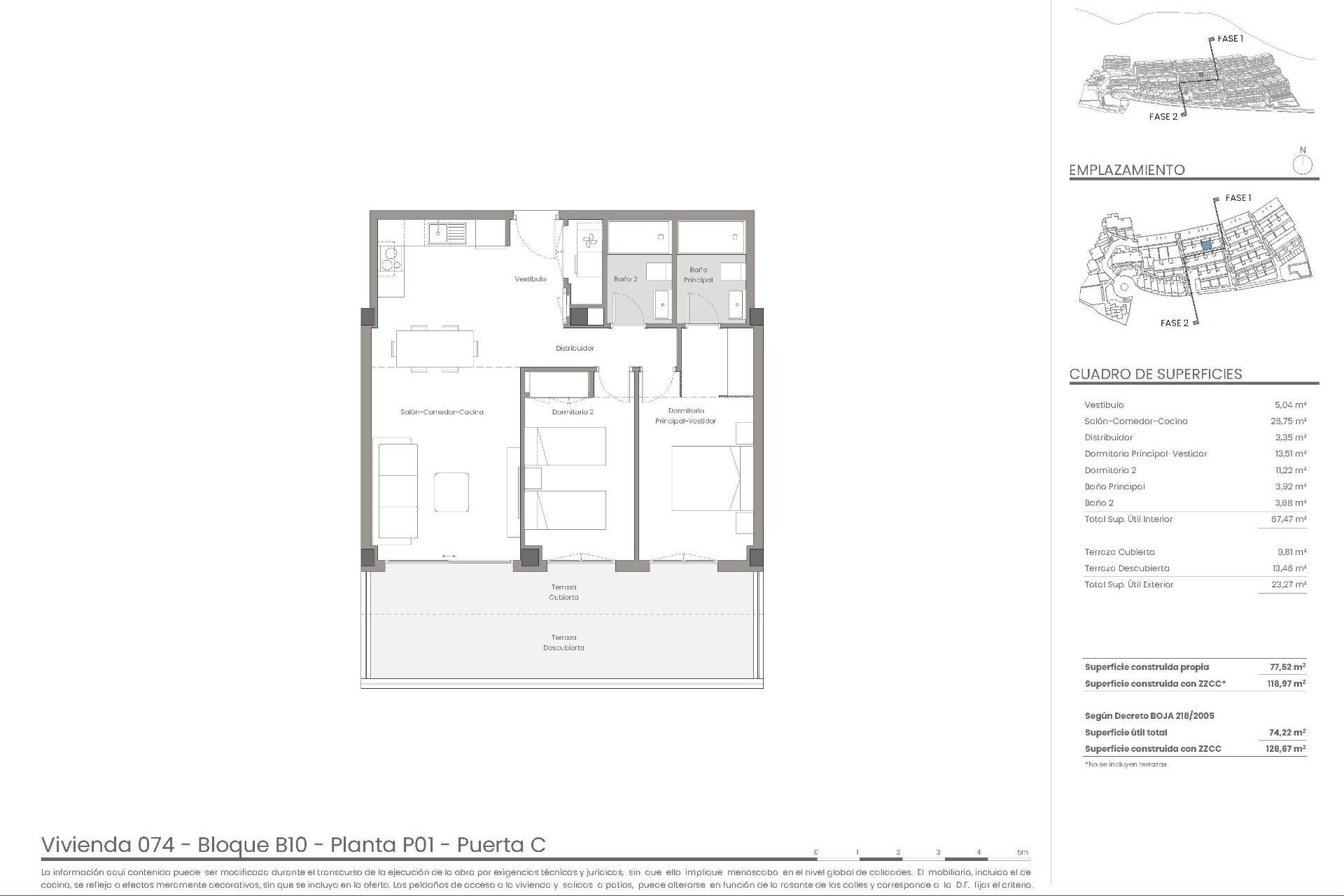 Obra nueva - Top Floor Bungalow -
Mojacar - Playa Macenas (Mojácar)