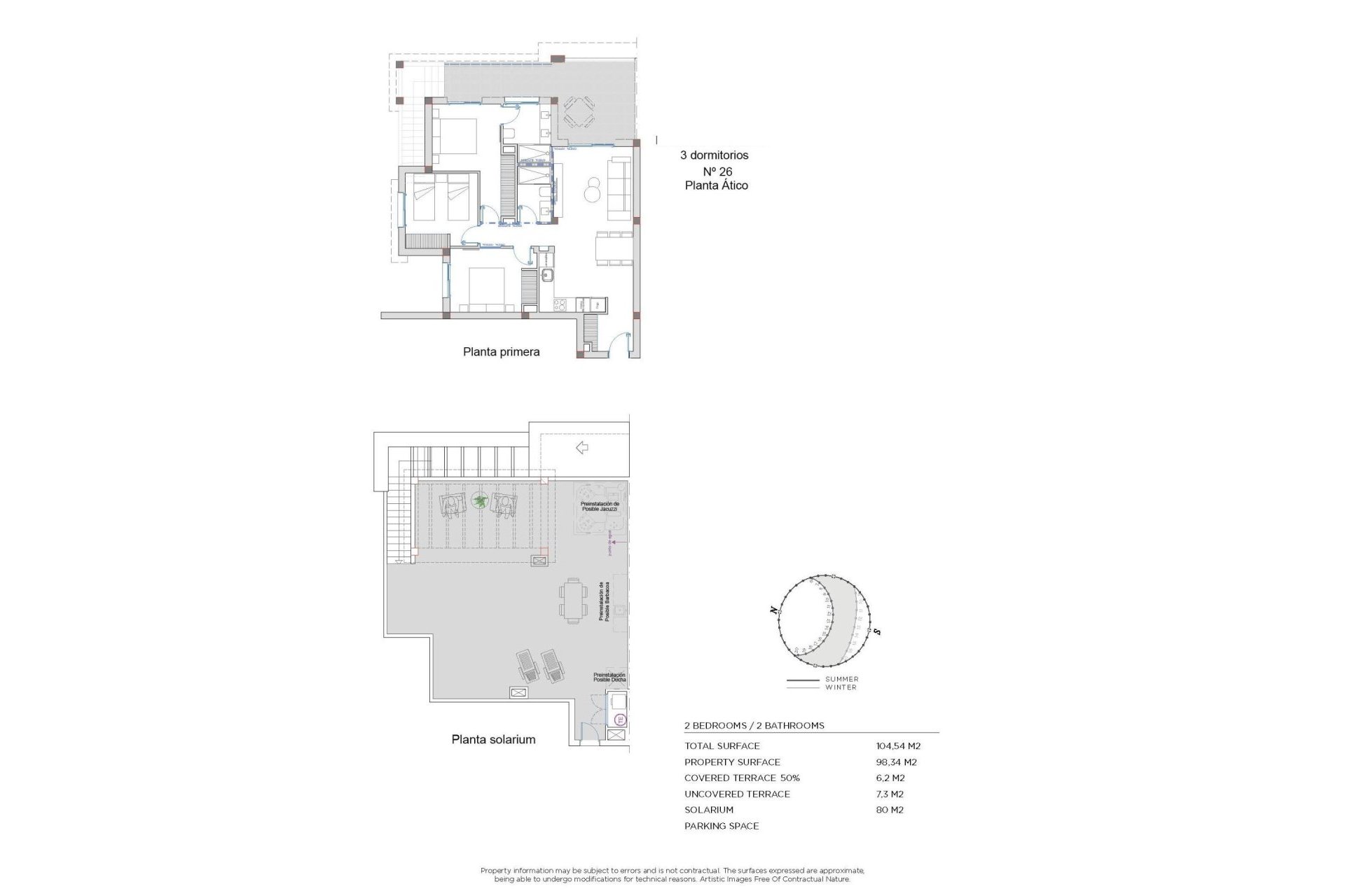 Obra nueva - Top Floor Bungalow -
Rojales - Doña Pepa