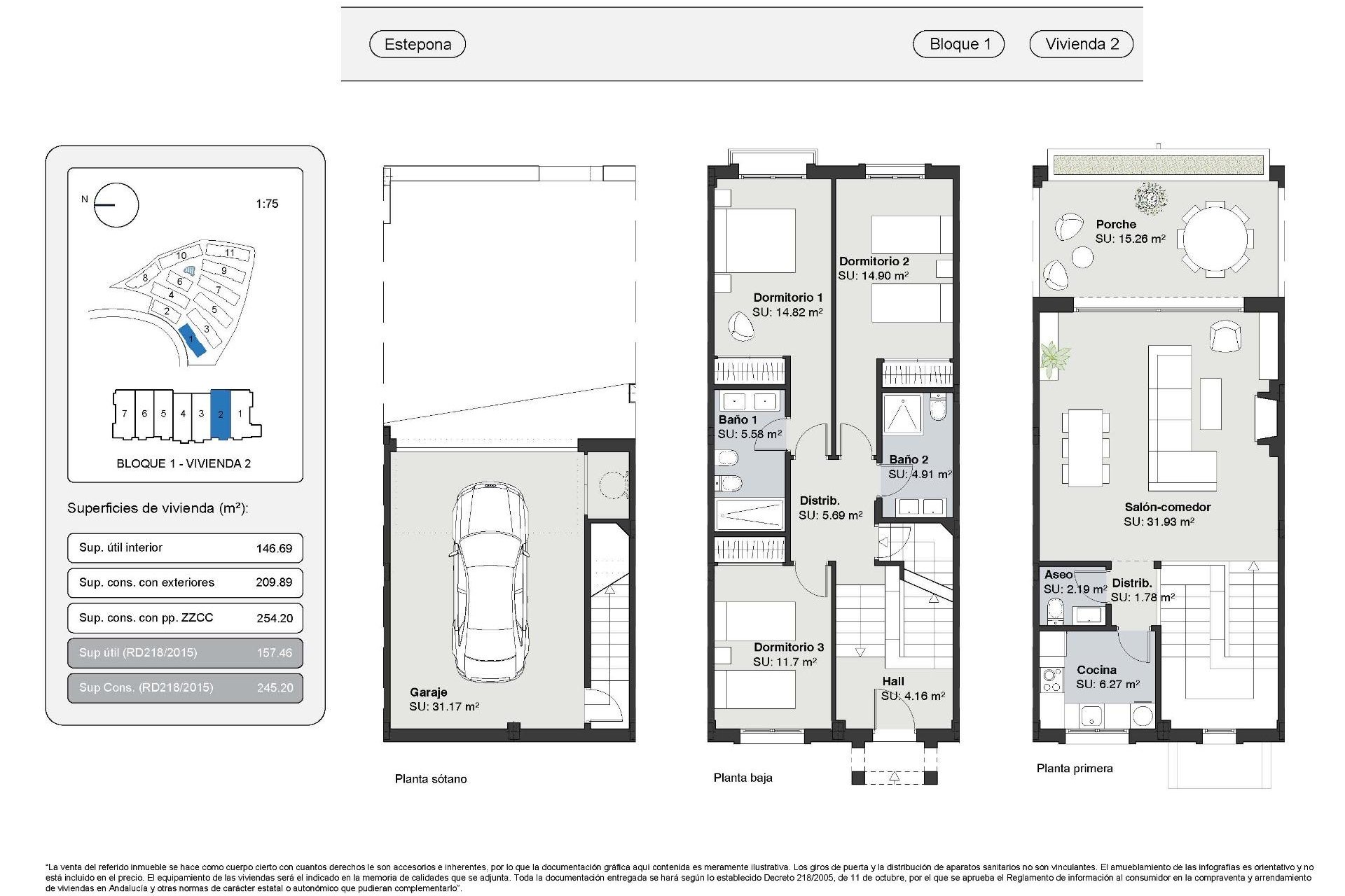 Obra nueva - Town House -
Estepona - Azata Golf