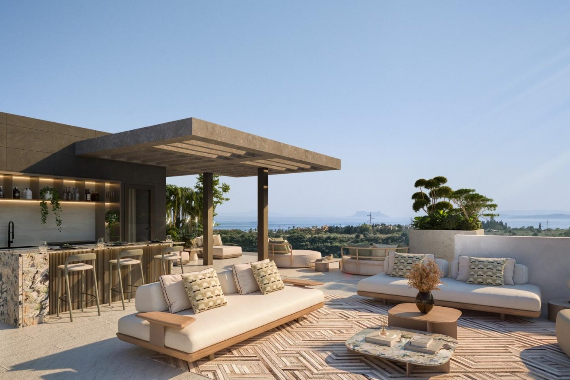 Obra nueva - Town House -
Estepona - Cancelada