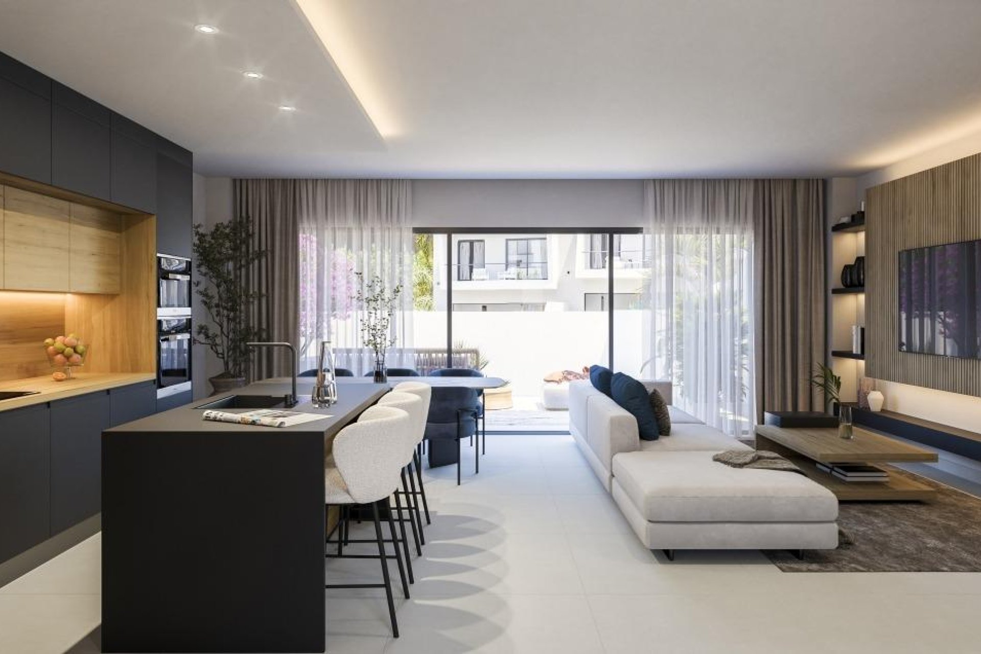 Obra nueva - Town House -
Estepona - Los Flamingos