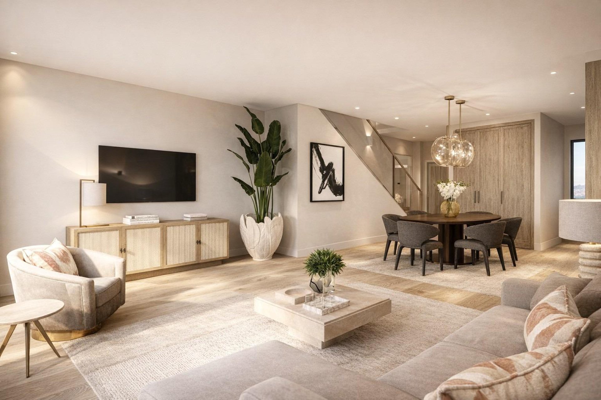 Obra nueva - Town House -
Monda - Guaro