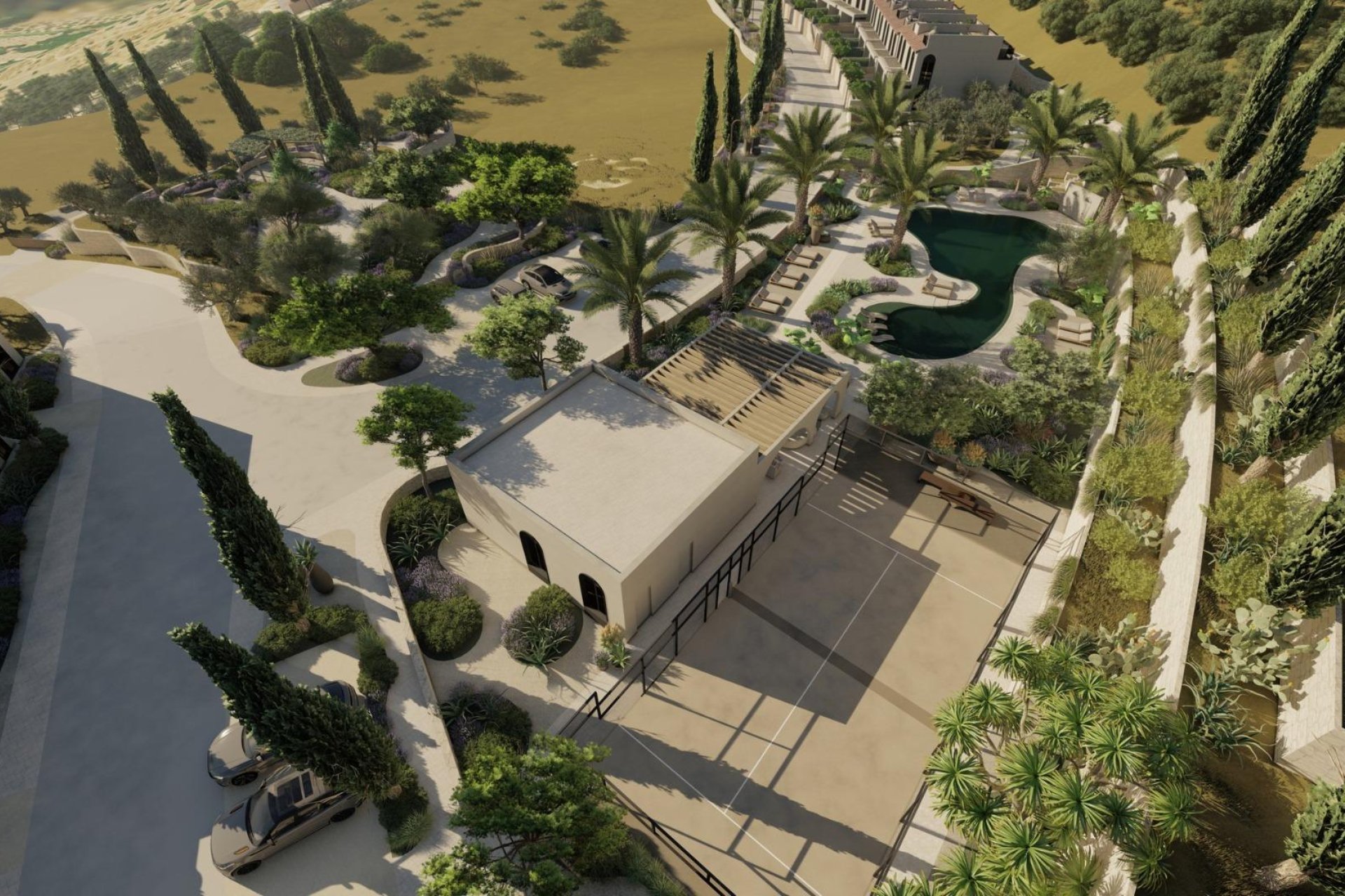 Obra nueva - Town House -
Monda - Guaro