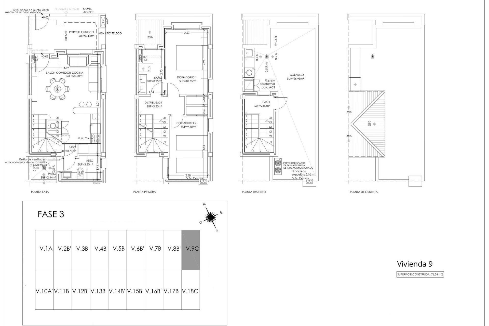 Obra nueva - Town House -
Torre Pacheco - Santa Rosalia pueblo