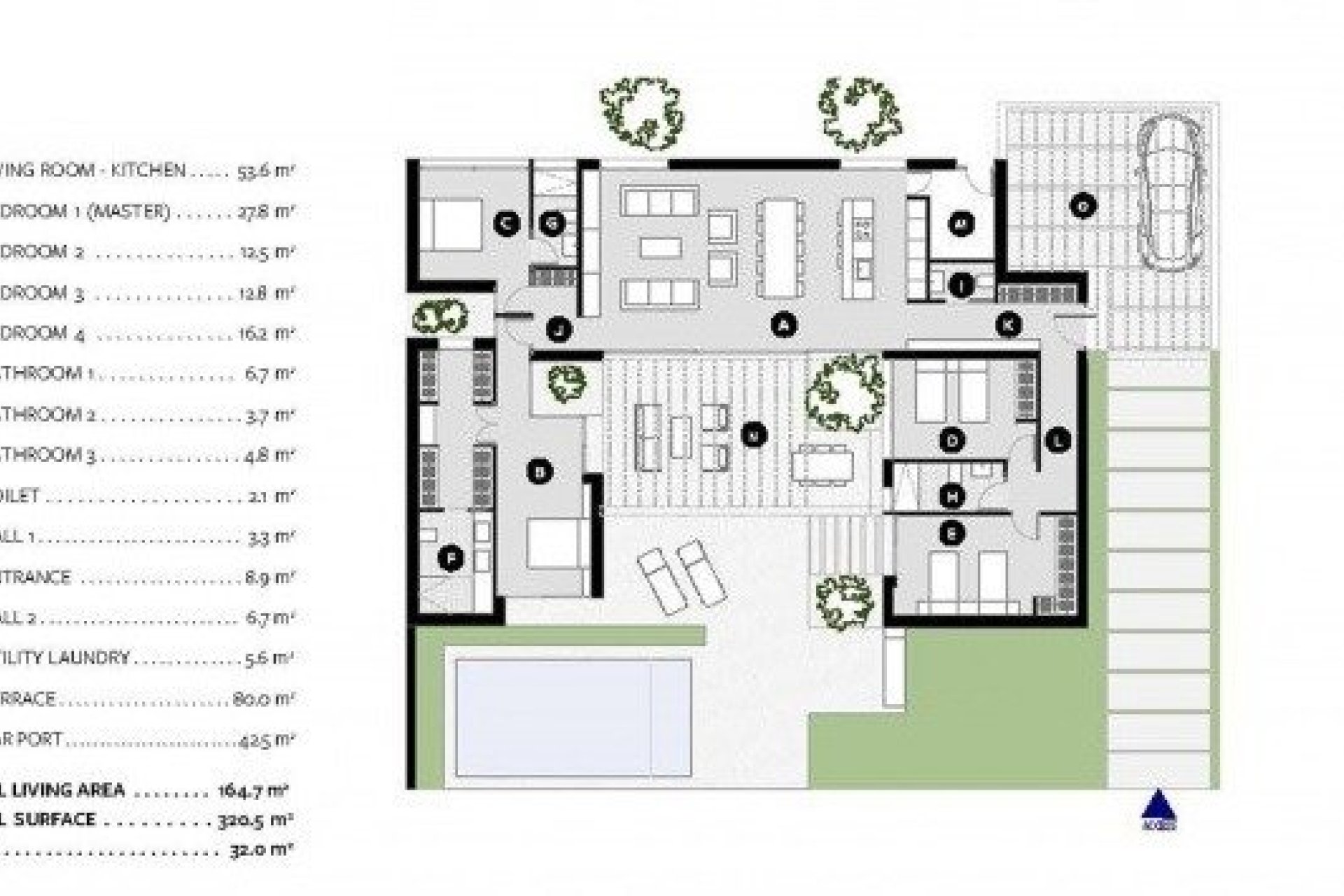Obra nueva - Villa -
Baños y Mendigo - Altaona Golf