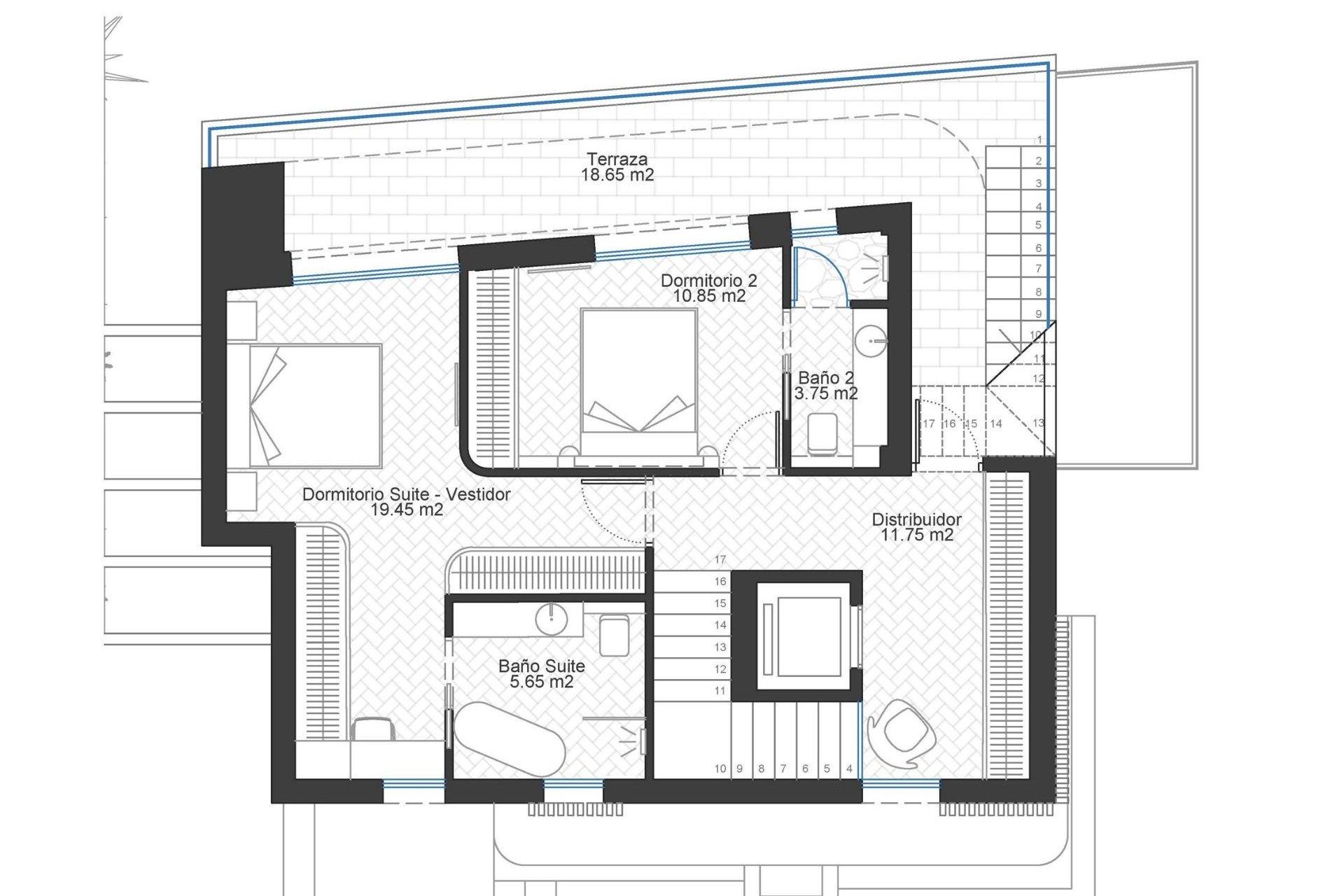 Obra nueva - Villa -
Cabo de Palos - Cala Flores
