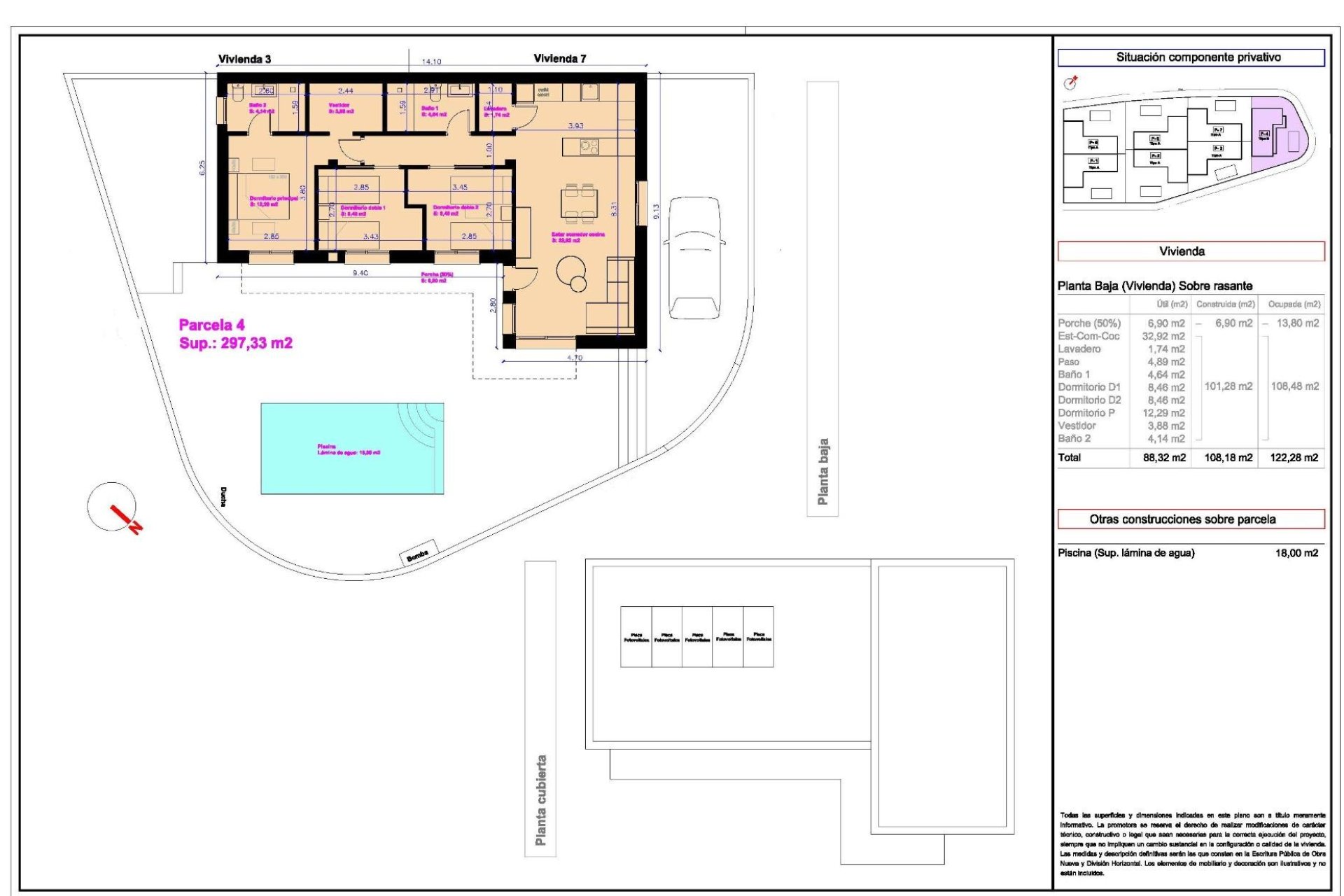 Obra nueva - Villa -
Daya Nueva - Centro