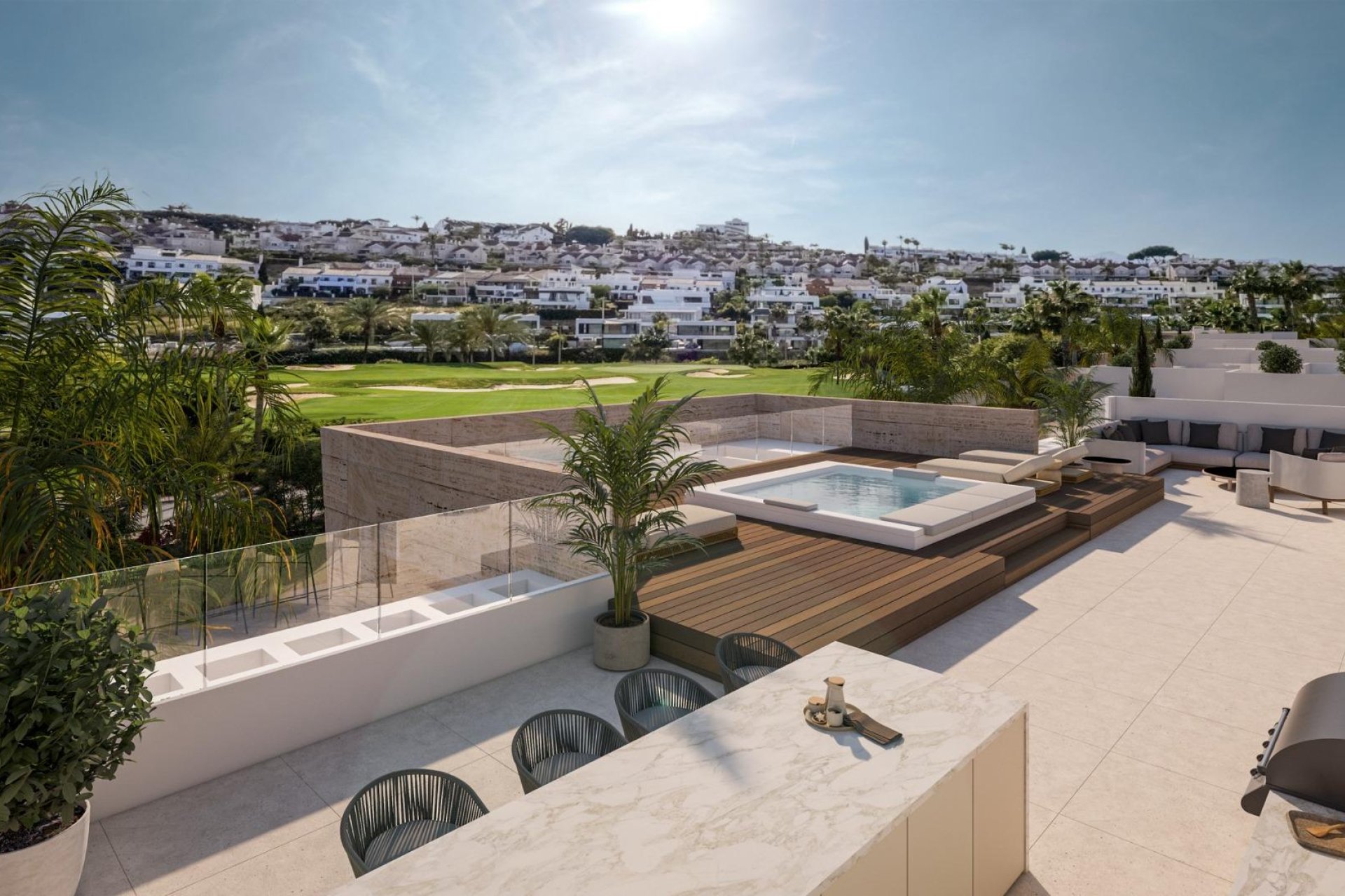 Obra nueva - Villa -
Estepona - Atalaya del Golf