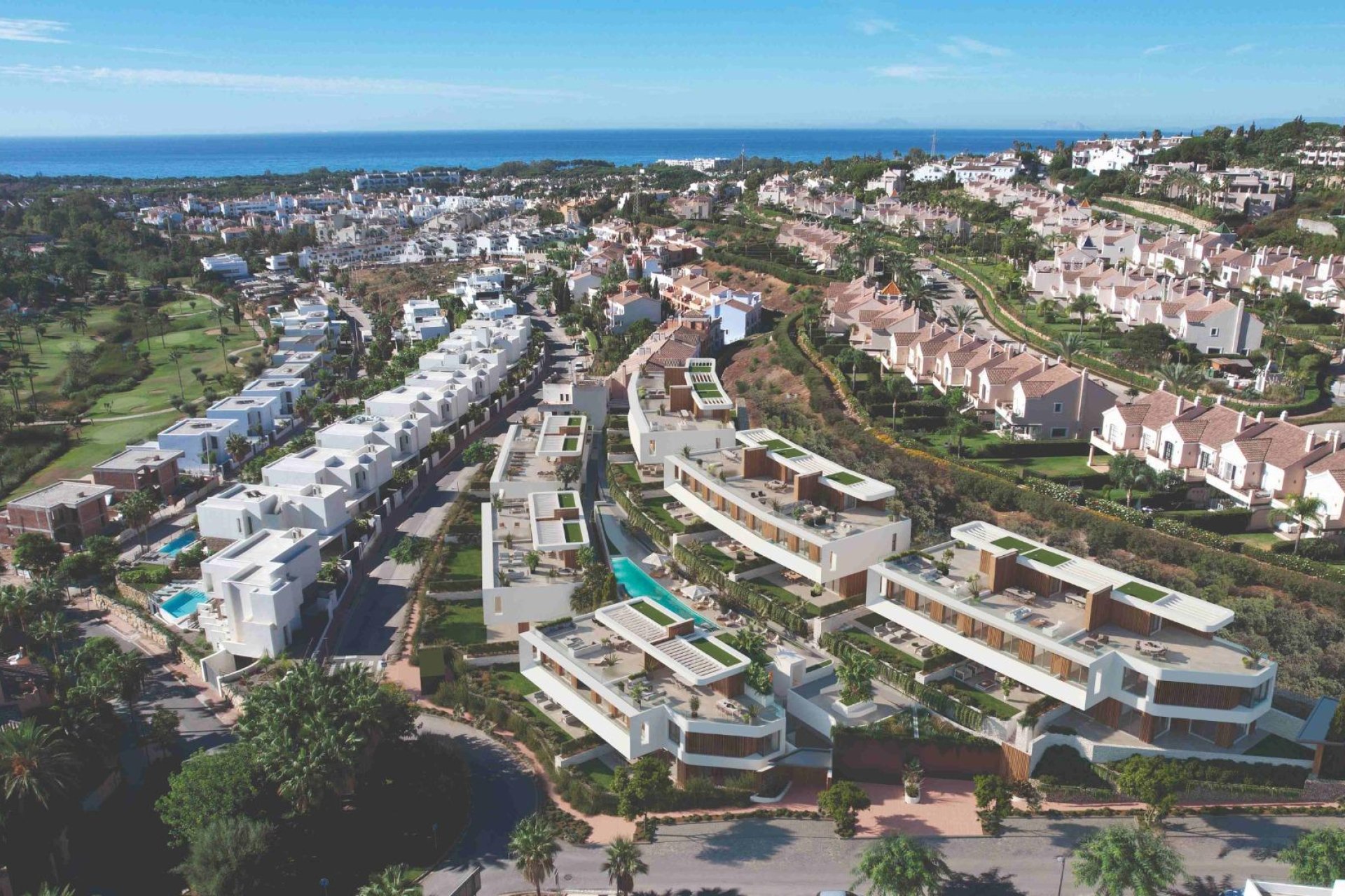 Obra nueva - Villa -
Estepona - El Paraiso Golf