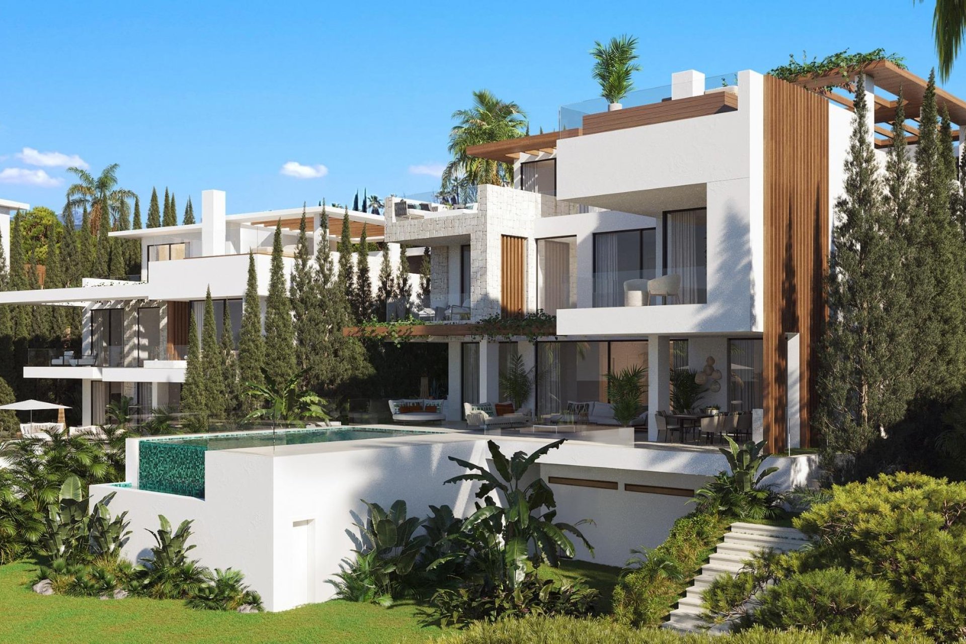 Obra nueva - Villa -
Estepona - Selwo
