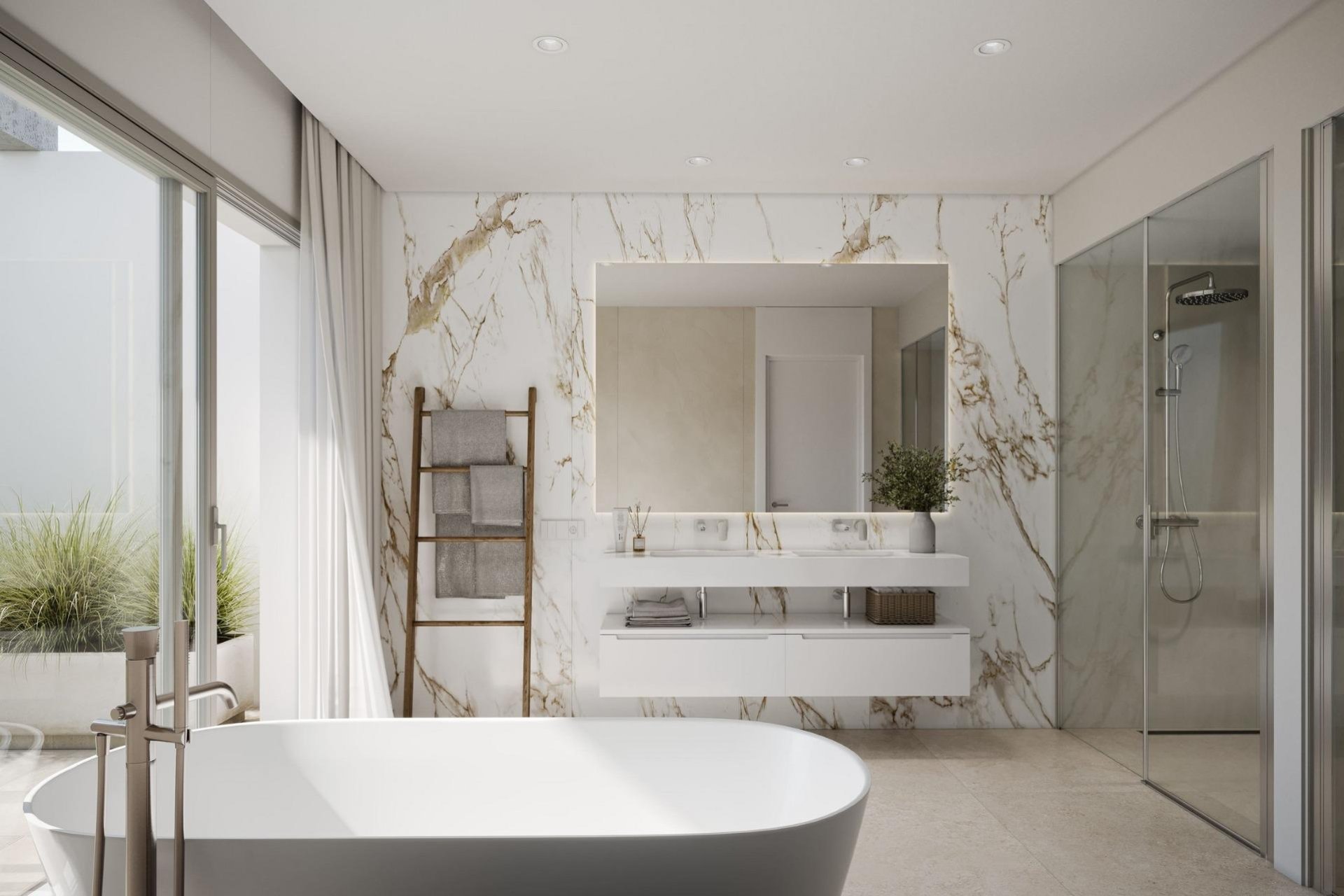 Obra nueva - Villa -
Estepona - Urb. La Gaspara