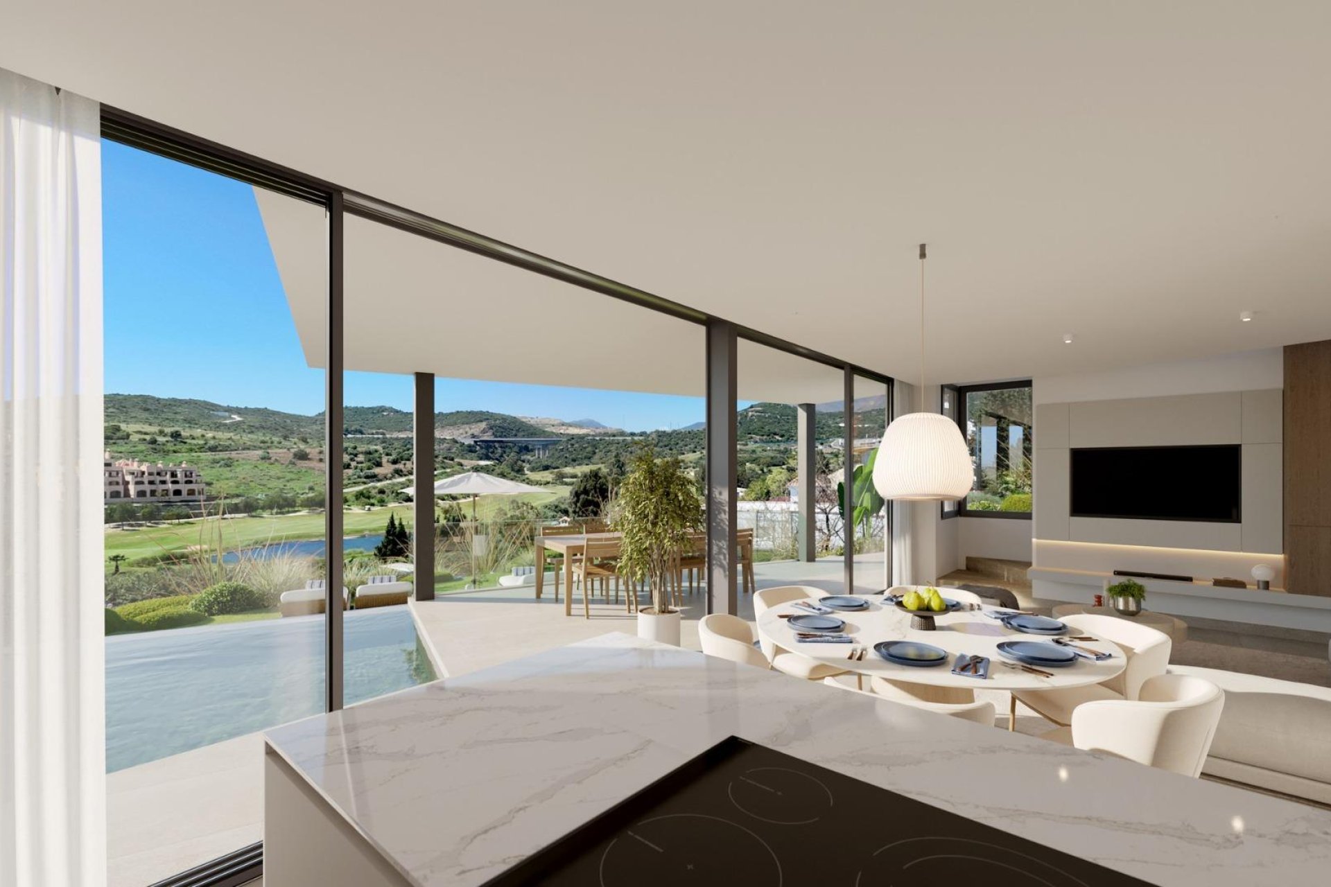 Obra nueva - Villa -
Estepona - Valle Romano Golf