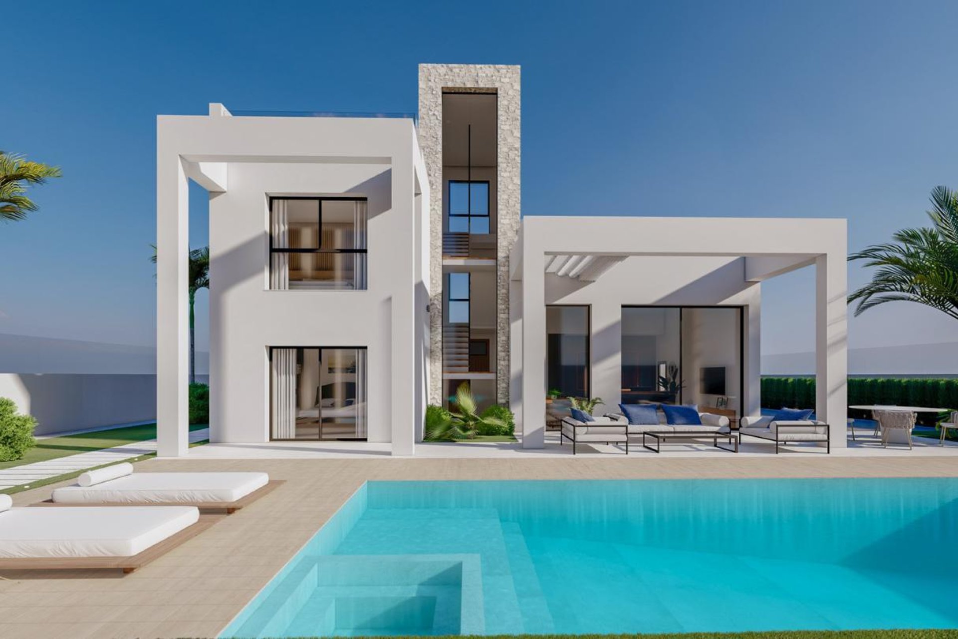 Obra nueva - Villa -
Finestrat - Campana Garden