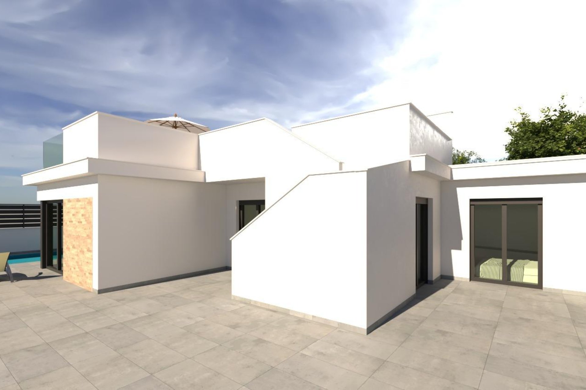 Obra nueva - Villa -
Los Alcazares - La Concha