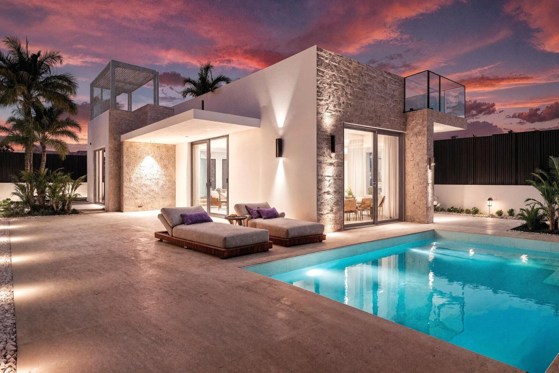 Obra nueva - Villa -
Los Alcazares - Torre del Rame