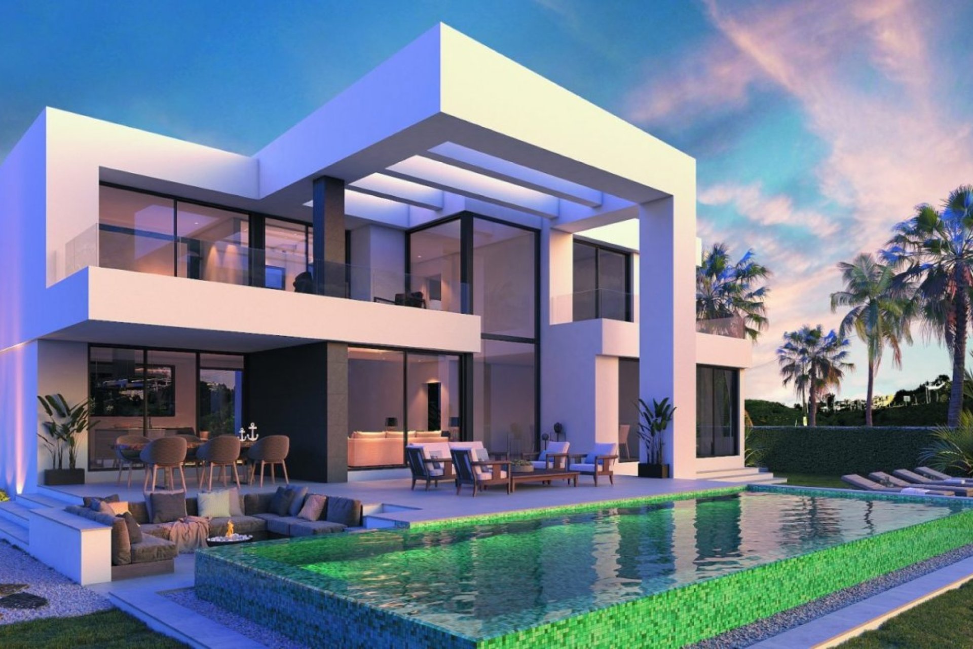 Obra nueva - Villa -
Málaga - Limonar