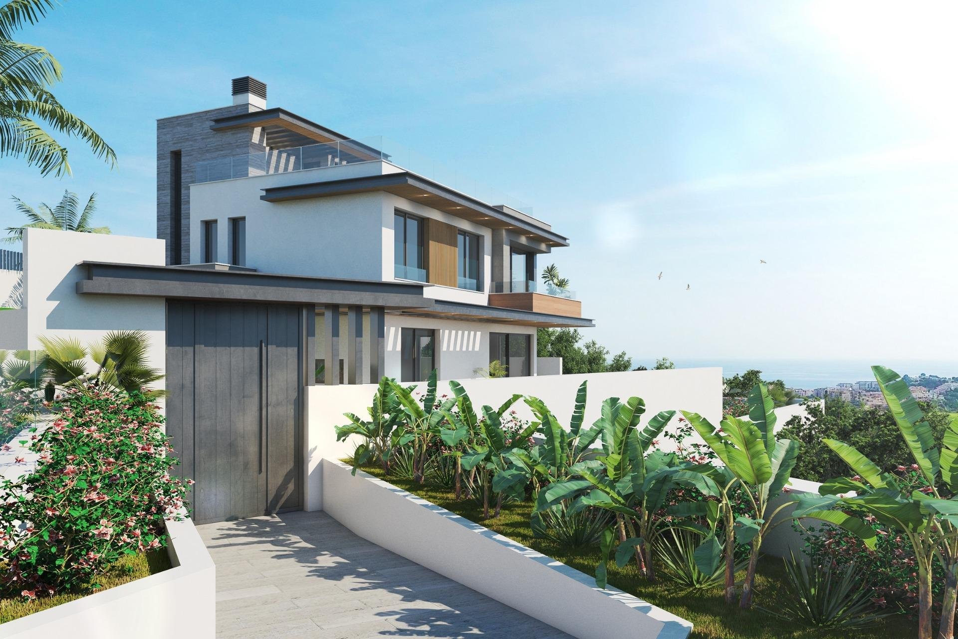 Obra nueva - Villa -
Mijas - Calanova