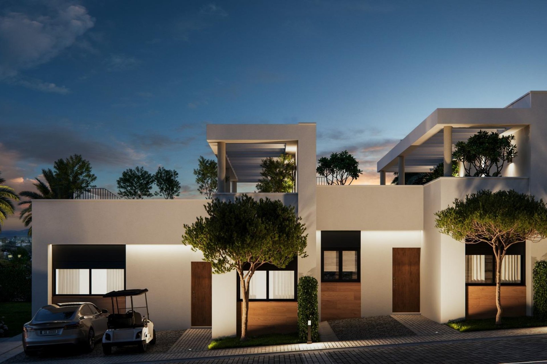 Obra nueva - Villa -
Mijas - Cerrado del Águila Golf