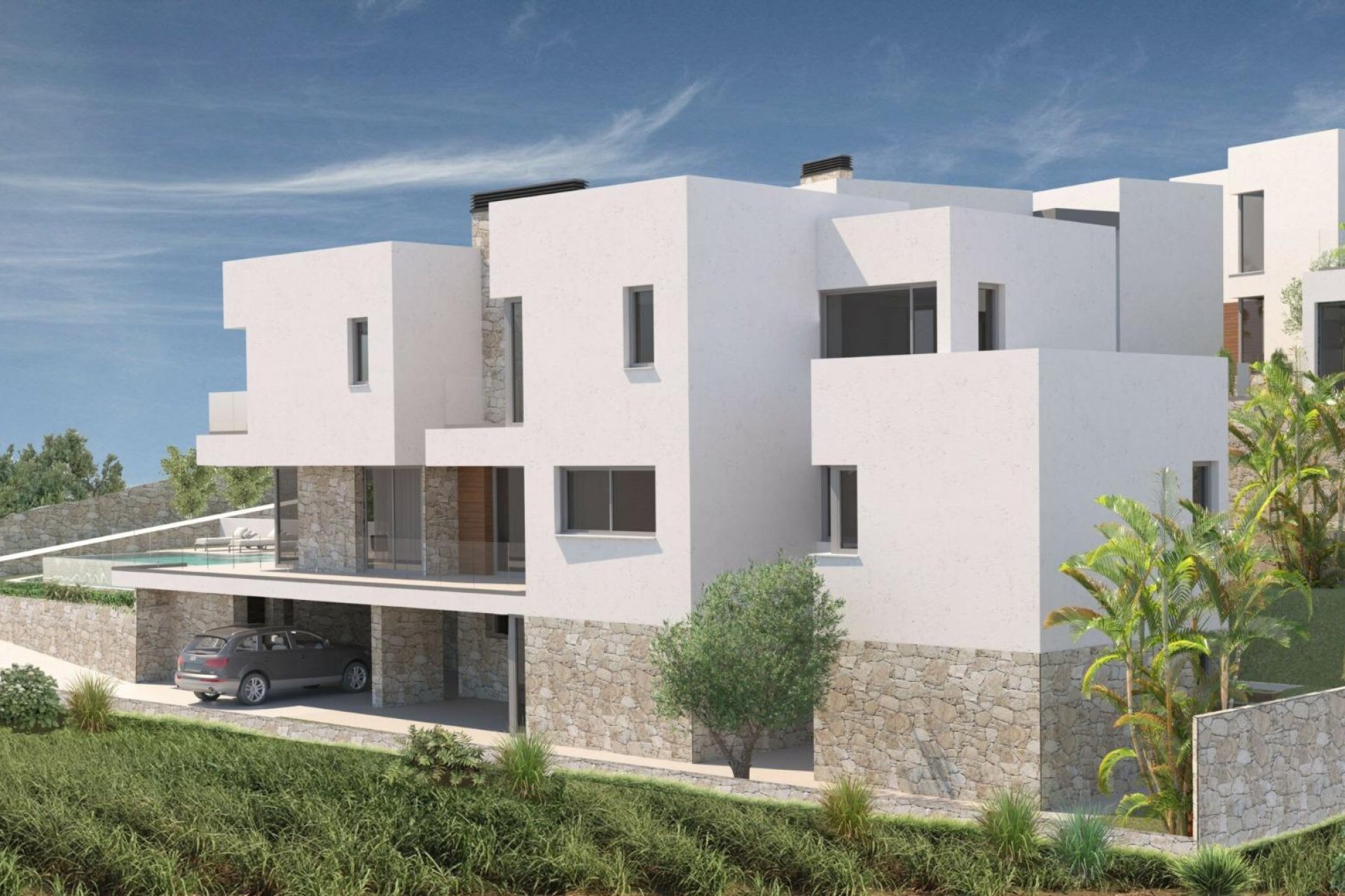 Obra nueva - Villa -
Mijas - Las Farolas