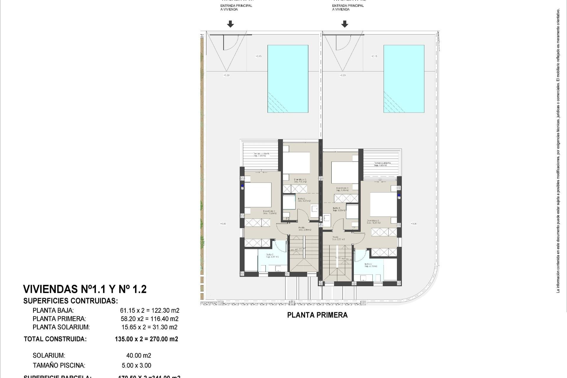 Obra nueva - Villa -
Pilar de la Horadada - Las Higuericas