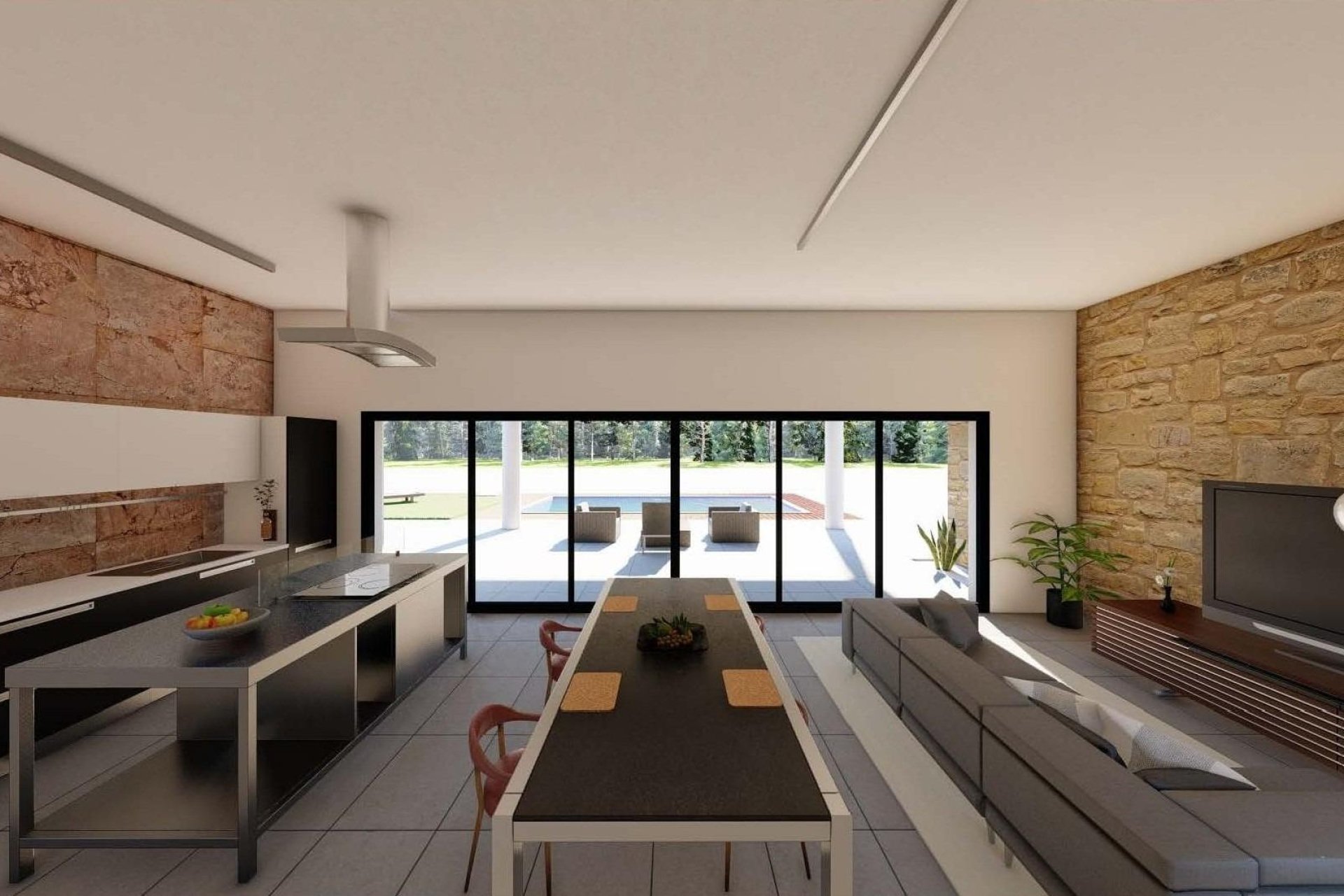 Obra nueva - Villa -
Pinoso - Campo