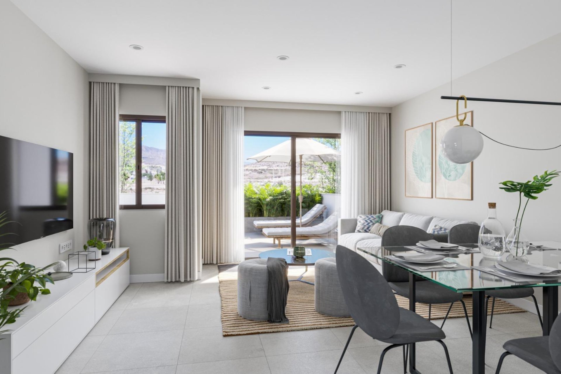 Obra nueva - Villa -
Puerto de Mazarron - Caleñares
