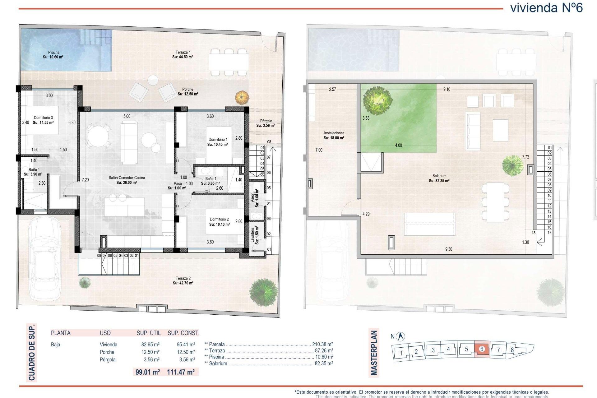 Obra nueva - Villa -
Sucina