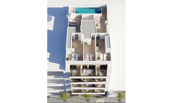 Penthouse - Neue Gebäude - Torrevieja - Centro