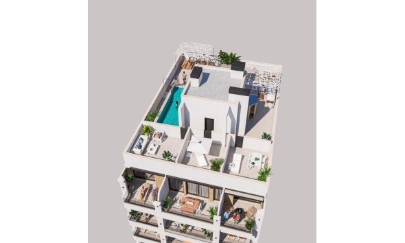 Penthouse - New Build - Torrevieja -
                Playa de El Cura