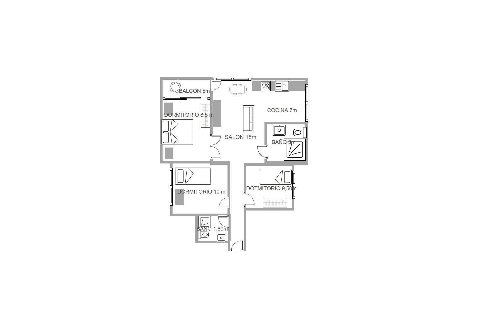 Revânzare - Apartament -
San Pedro del Pinatar - Lo Pagan