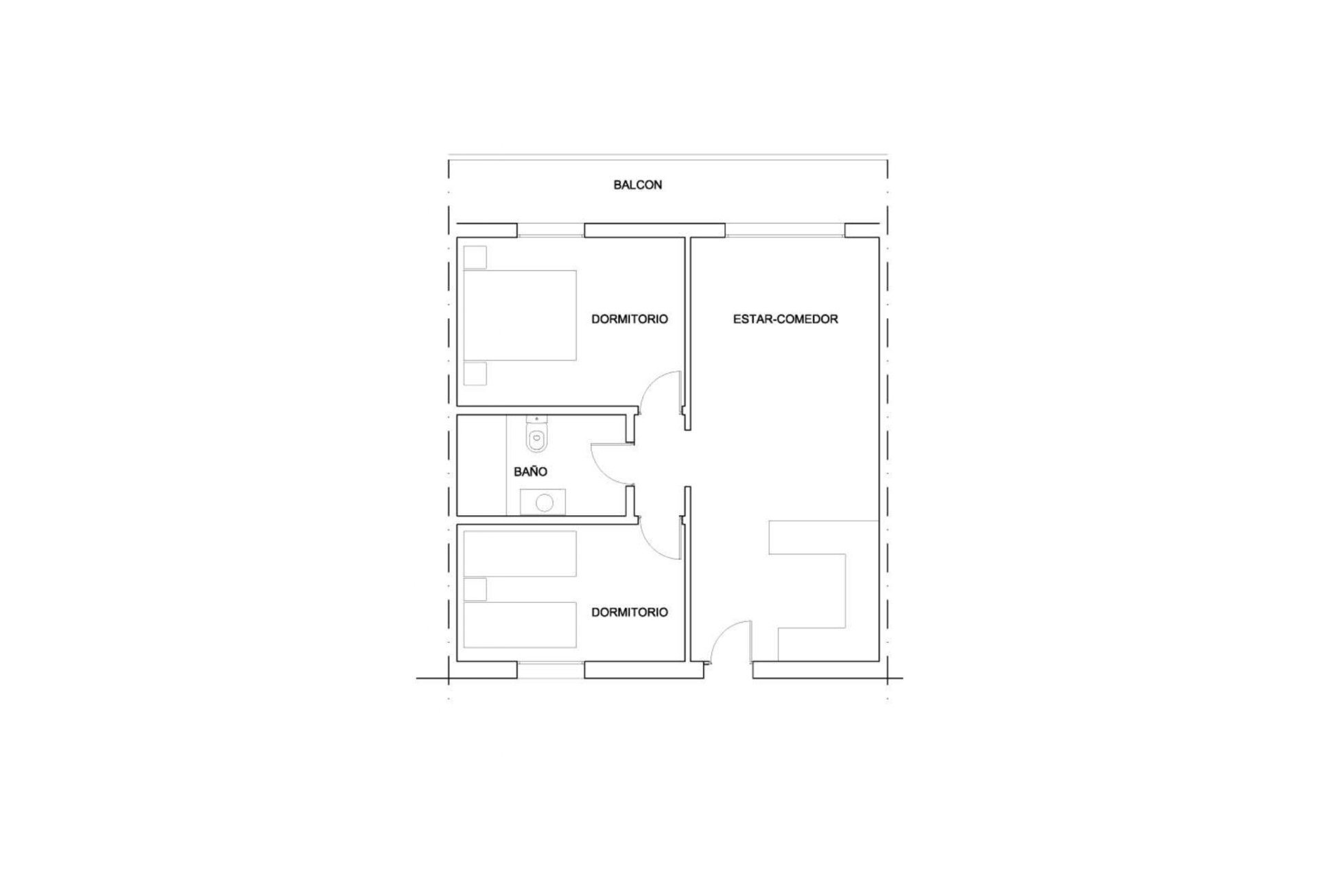 Revente - Appartement -
Orihuela - Inland