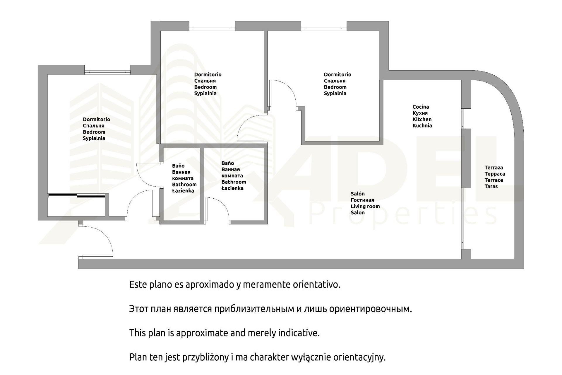 Revente - Appartement -
Torrevieja - PARQUE DE LAS NACIONES