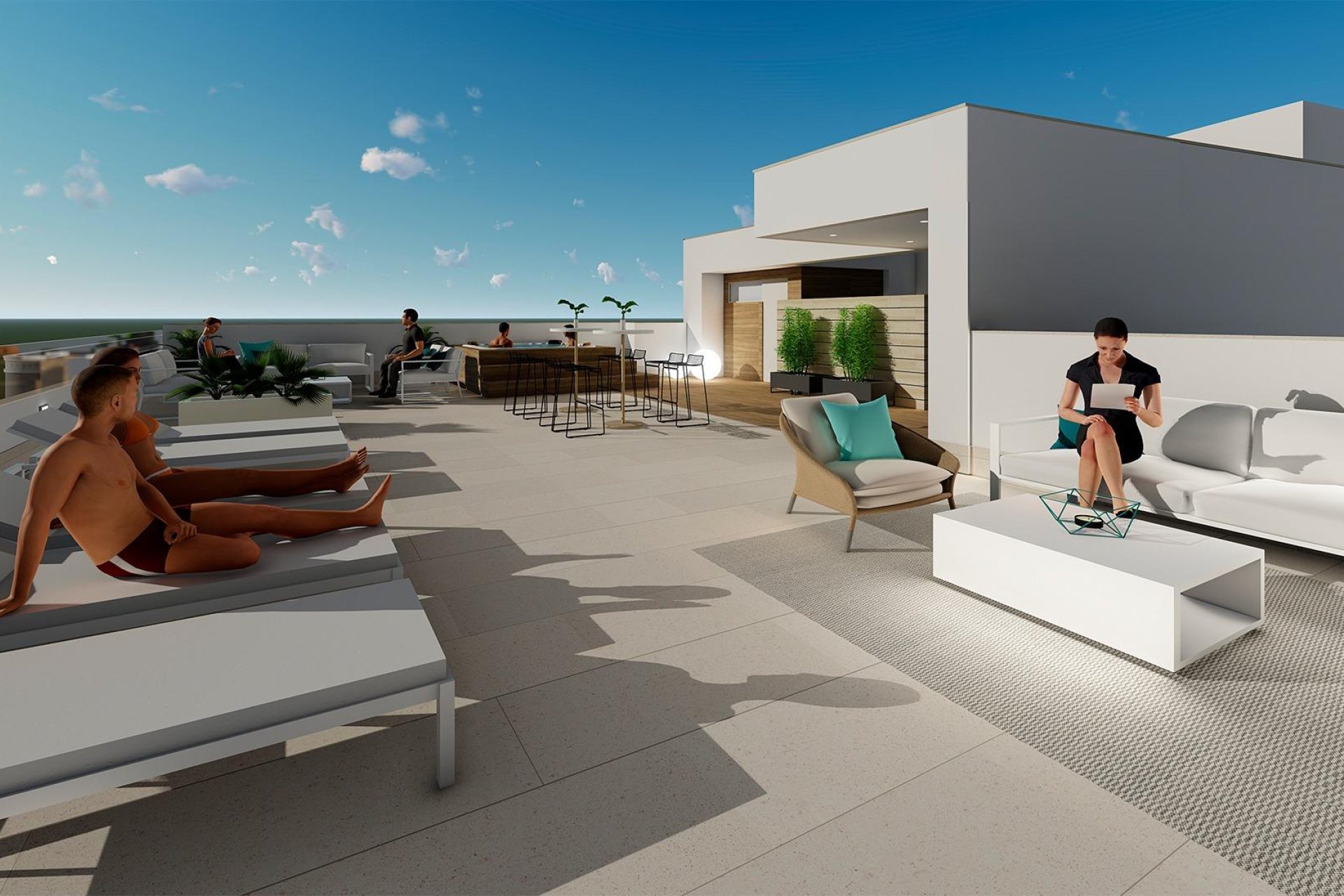 Revente - Appartement -
Torrevieja - Paseo Maritimo