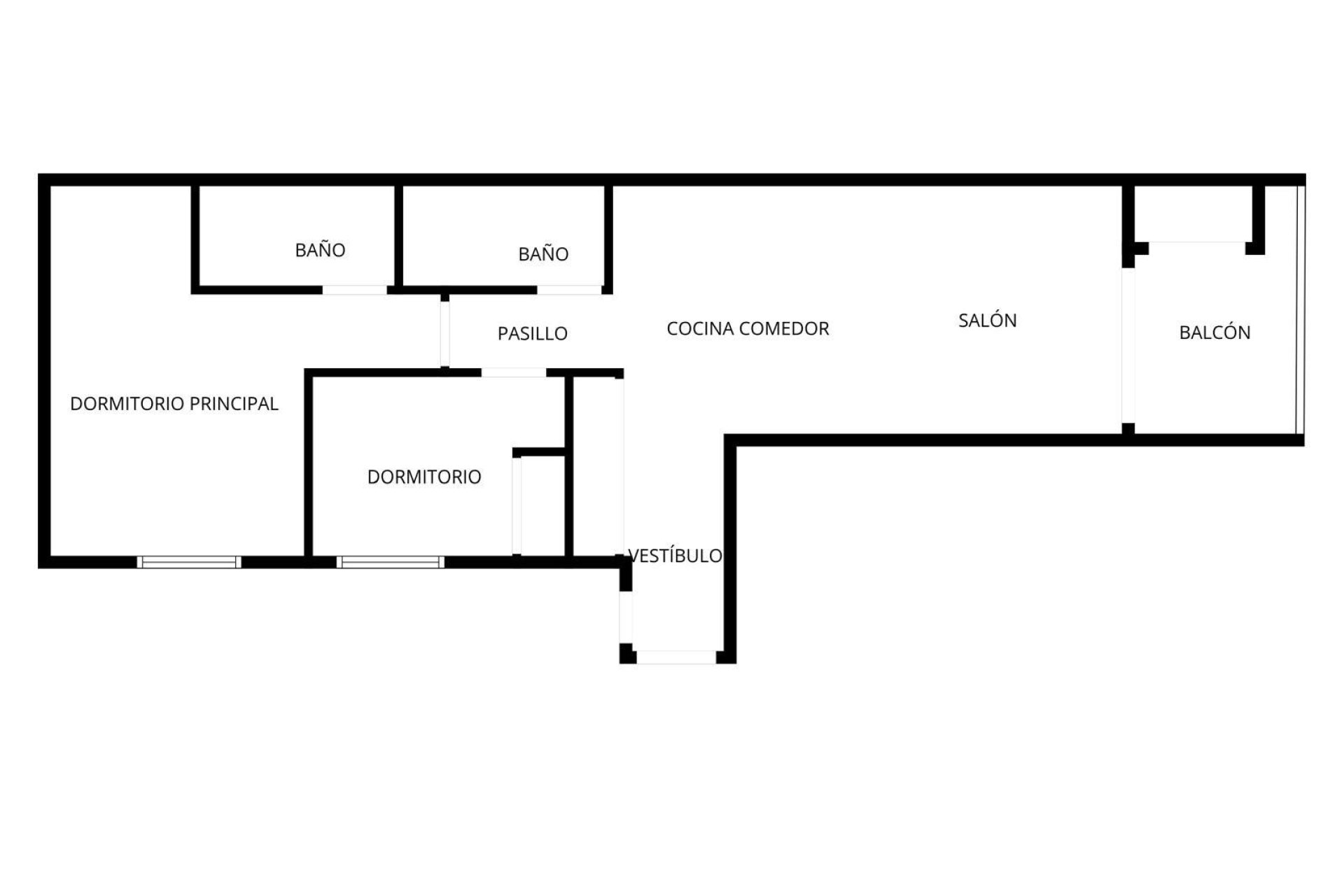Revente - Appartement -
Torrevieja - Playa del Cura