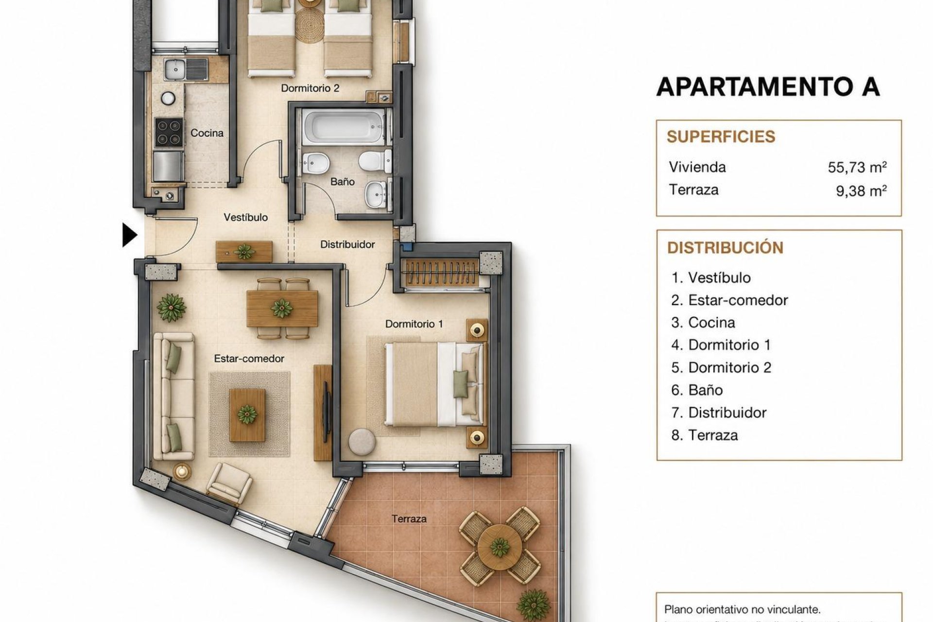 Revente - Appartement -
Torrevieja - Playa del Cura