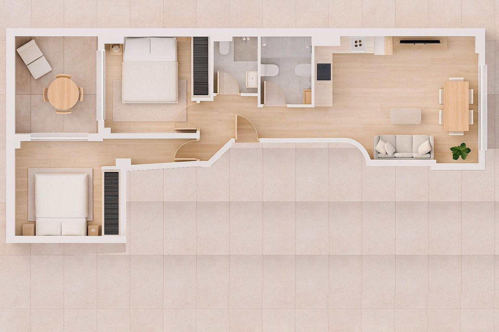 Segunda mano - Apartamento -
Alicante - Carolinas Bajas